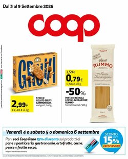 Volantino promozionale Coop  valide dal 03/09/2026