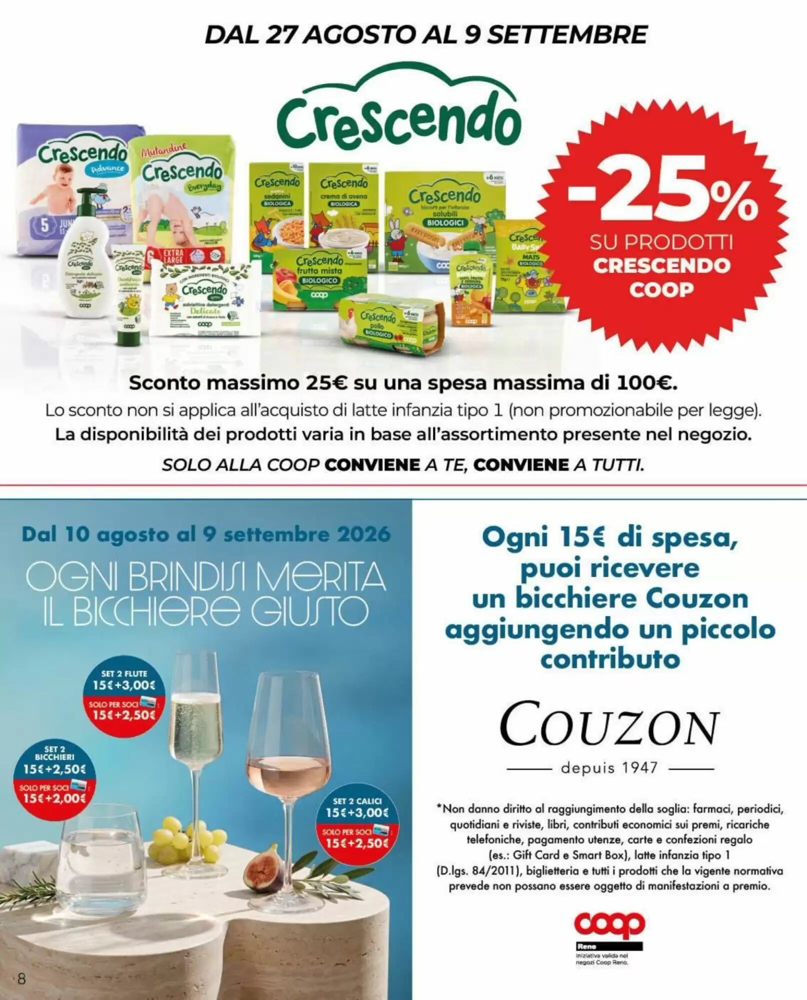 Volantino promozionale Coop  valide dal 03/09/2026 - Pagina 8.