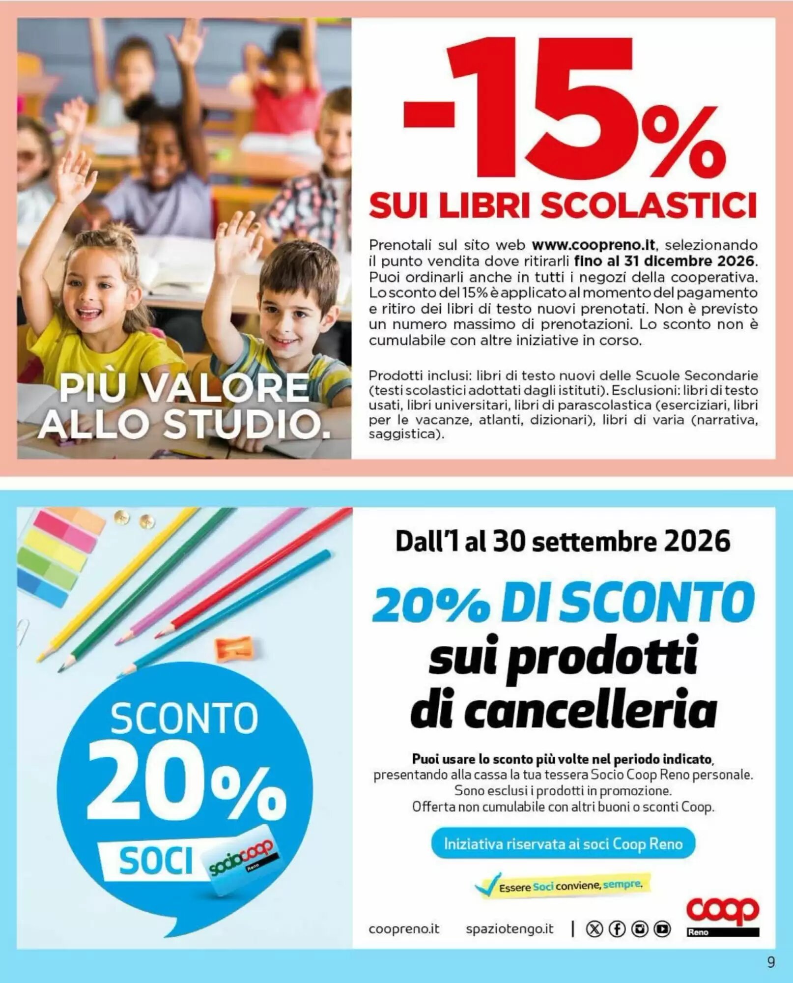 Volantino promozionale Coop  valide dal 03/09/2026 - Pagina 9.