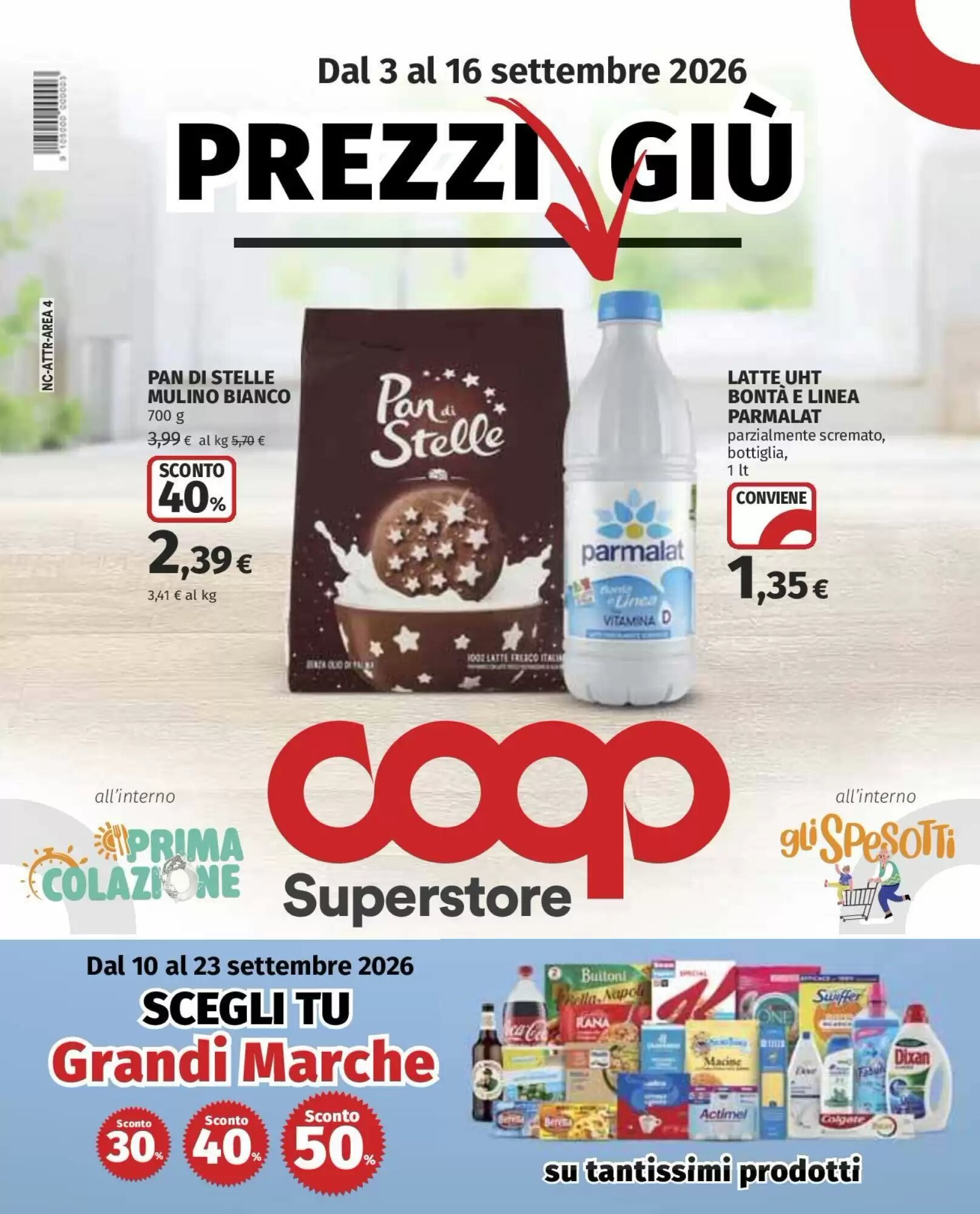 Volantino promozionale Coop Superstore  valide dal 03/09/2026 - Pagina 1.