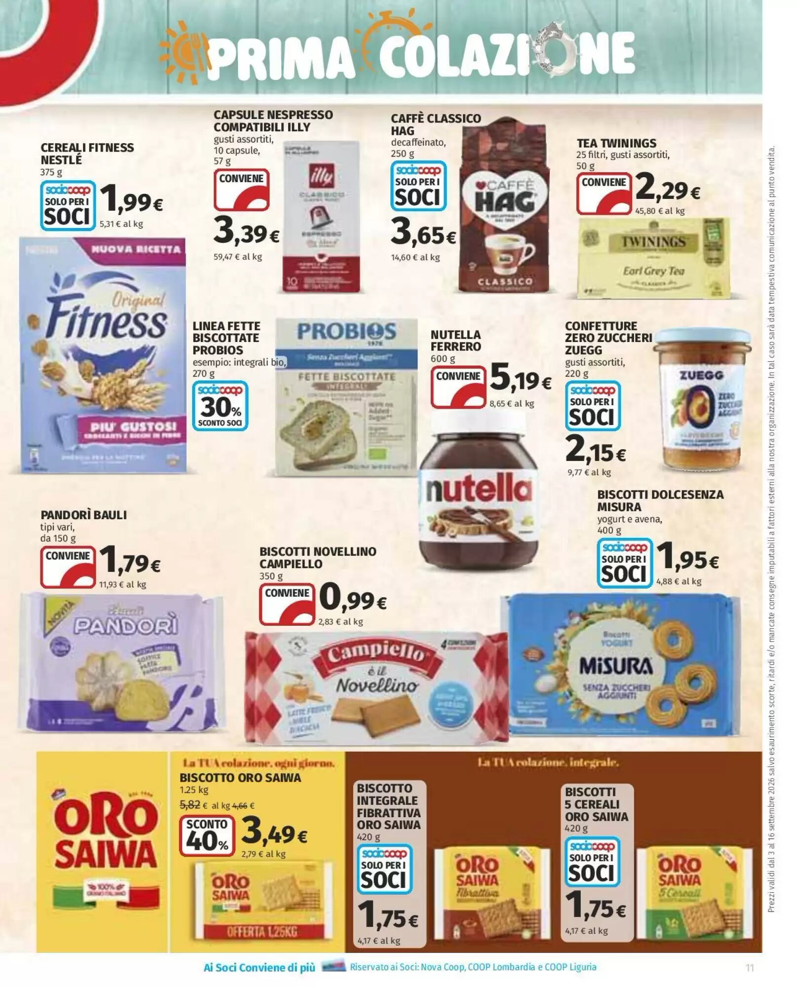 Volantino promozionale Coop Superstore  valide dal 03/09/2026 - Pagina 11.