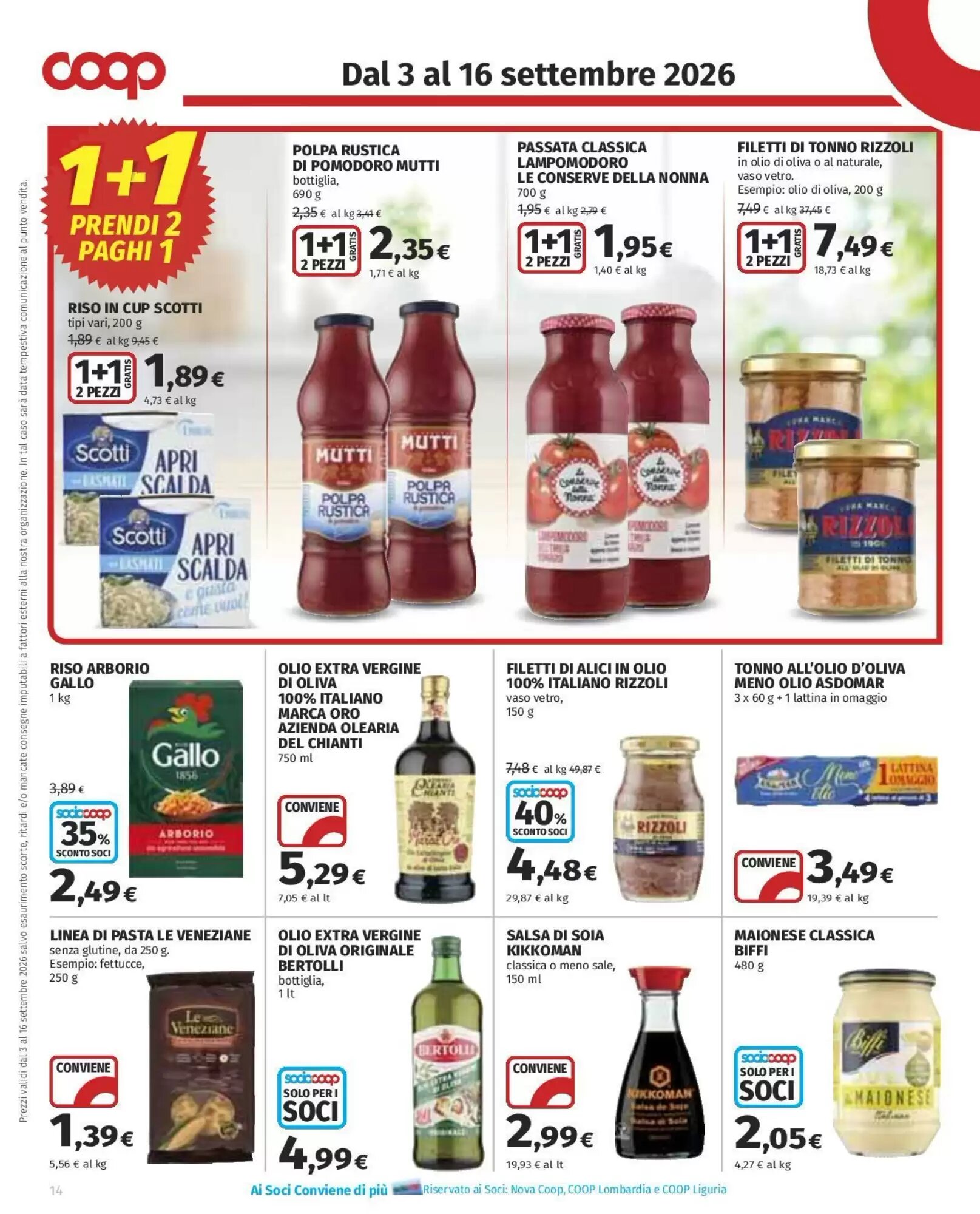Volantino promozionale Coop Superstore  valide dal 03/09/2026 - Pagina 14.