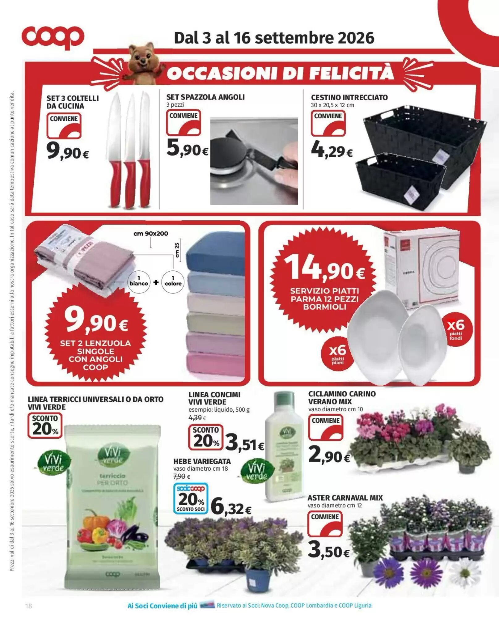 Volantino promozionale Coop Superstore  valide dal 03/09/2026 - Pagina 18.