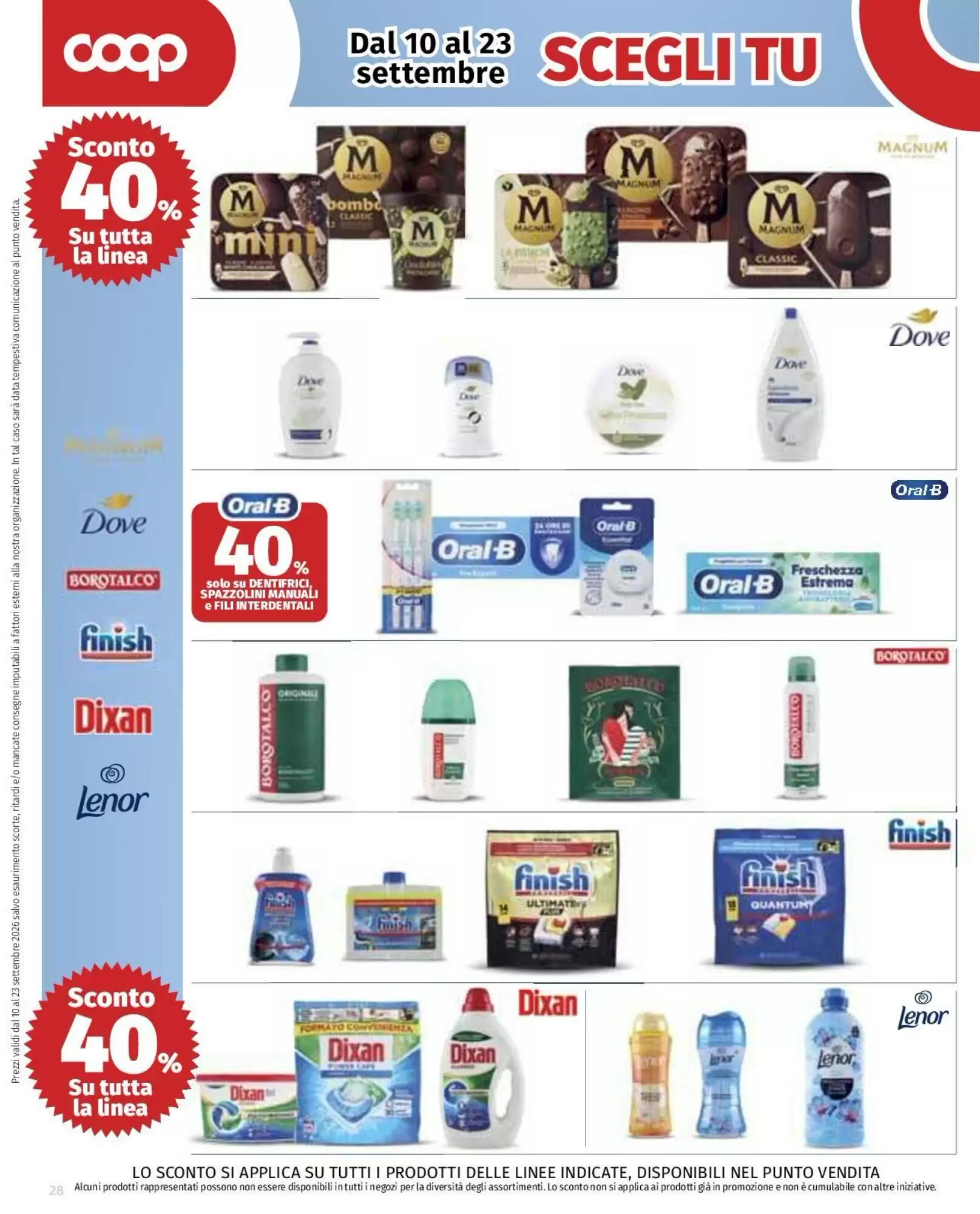 Volantino promozionale Coop Superstore  valide dal 03/09/2026 - Pagina 28.