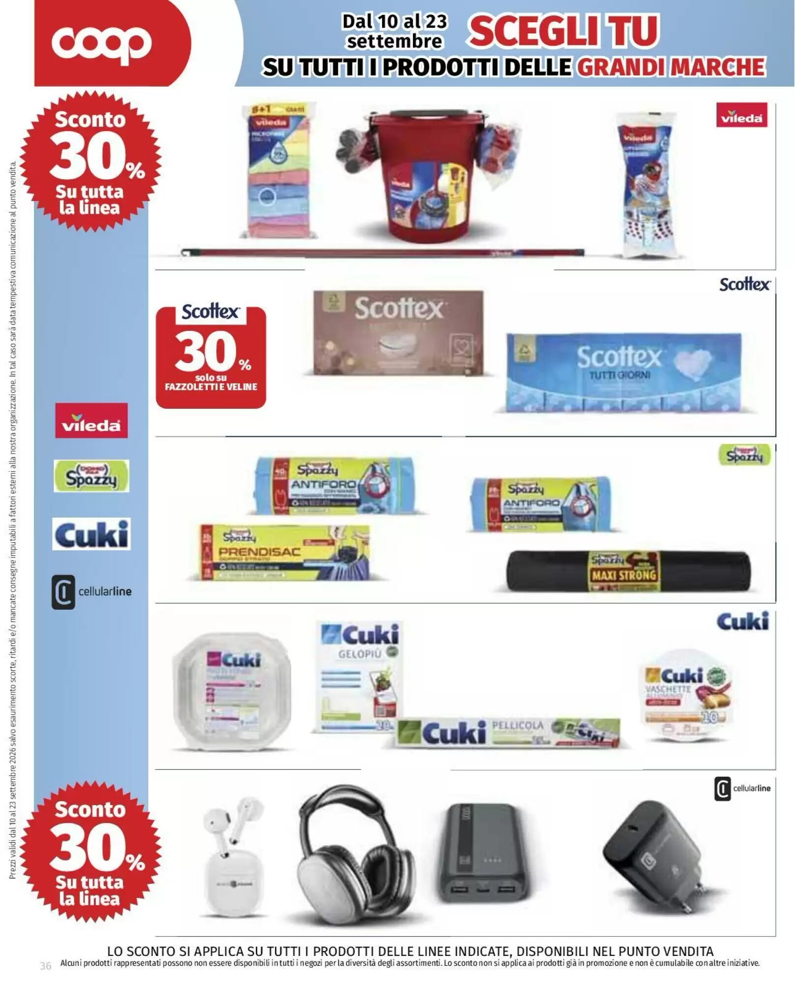 Volantino promozionale Coop Superstore  valide dal 03/09/2026 - Pagina 36.