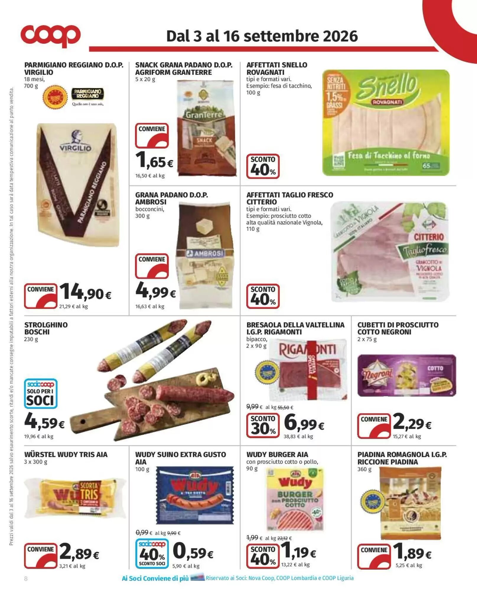 Volantino promozionale Coop Superstore  valide dal 03/09/2026 - Pagina 8.