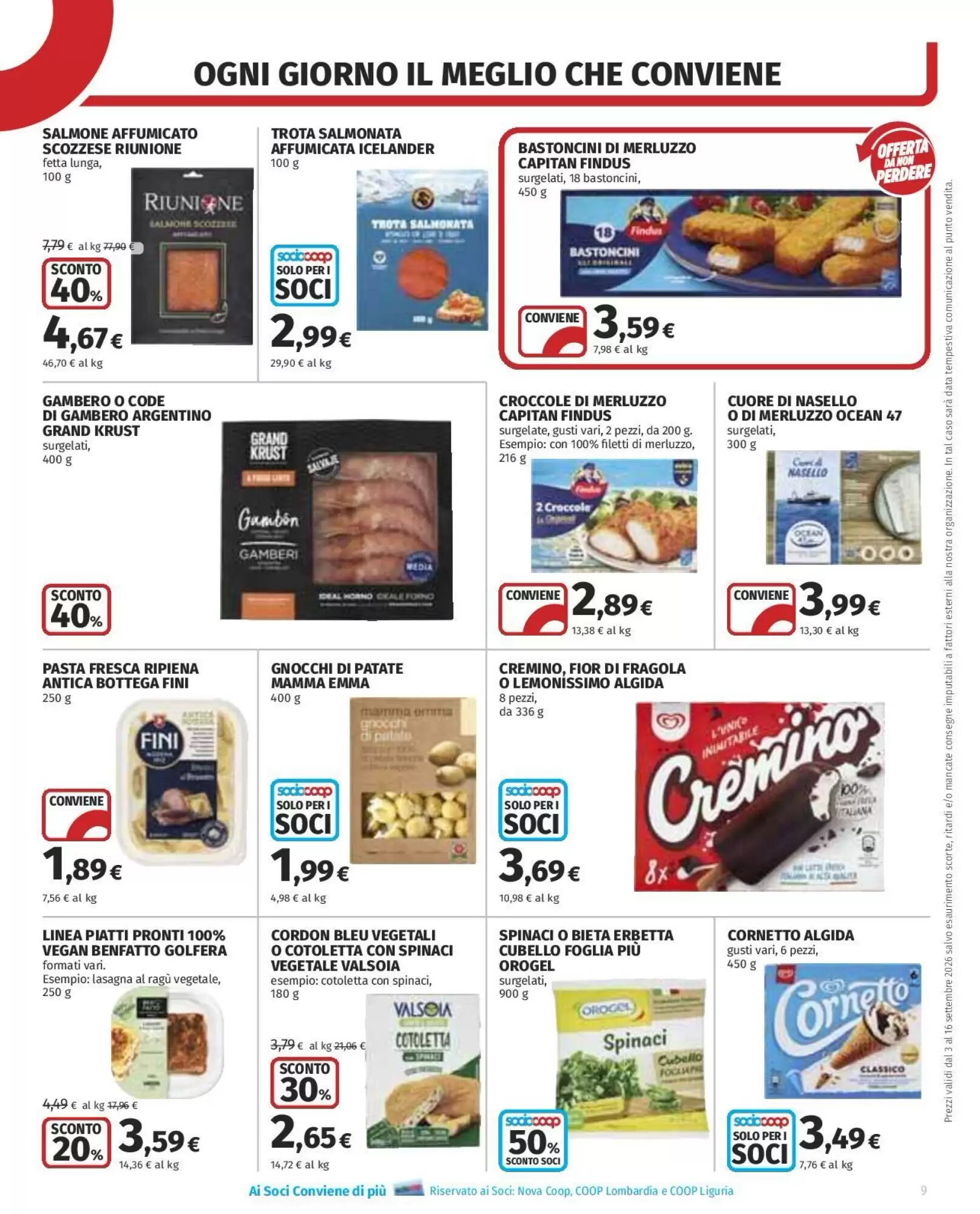 Volantino promozionale Coop Superstore  valide dal 03/09/2026 - Pagina 9.