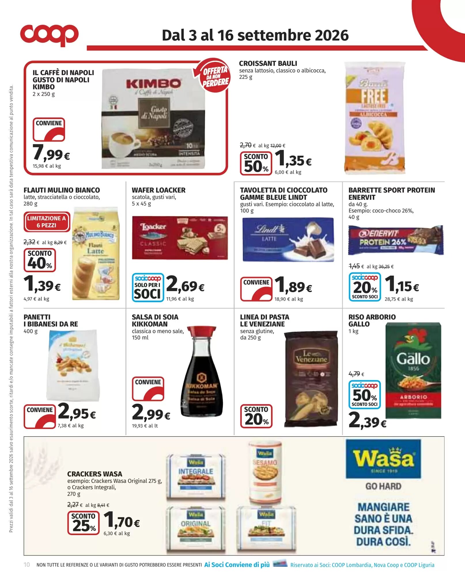 Volantino promozionale Coop  valide dal 03/09/2026 - Pagina 10.