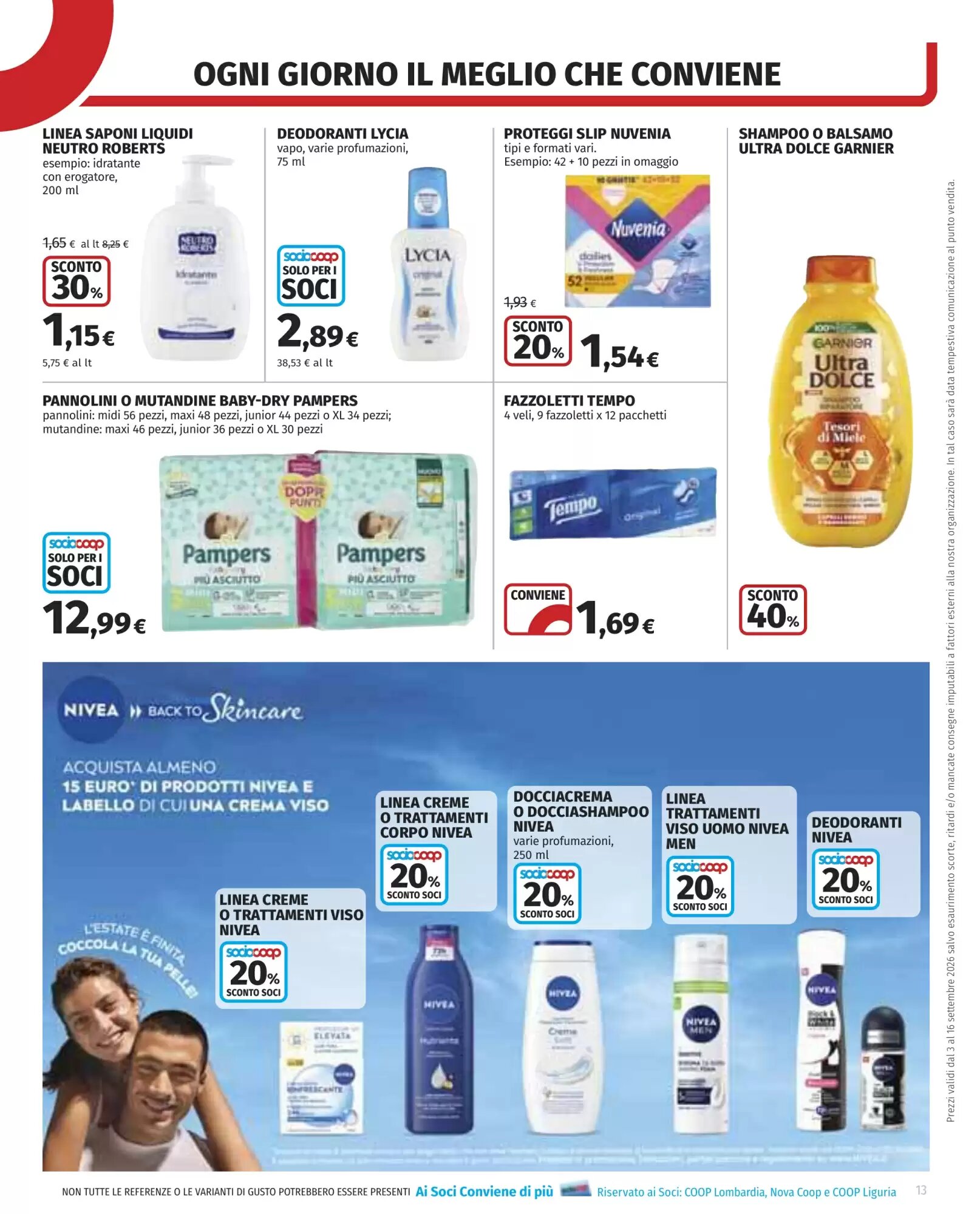 Volantino promozionale Coop  valide dal 03/09/2026 - Pagina 13.