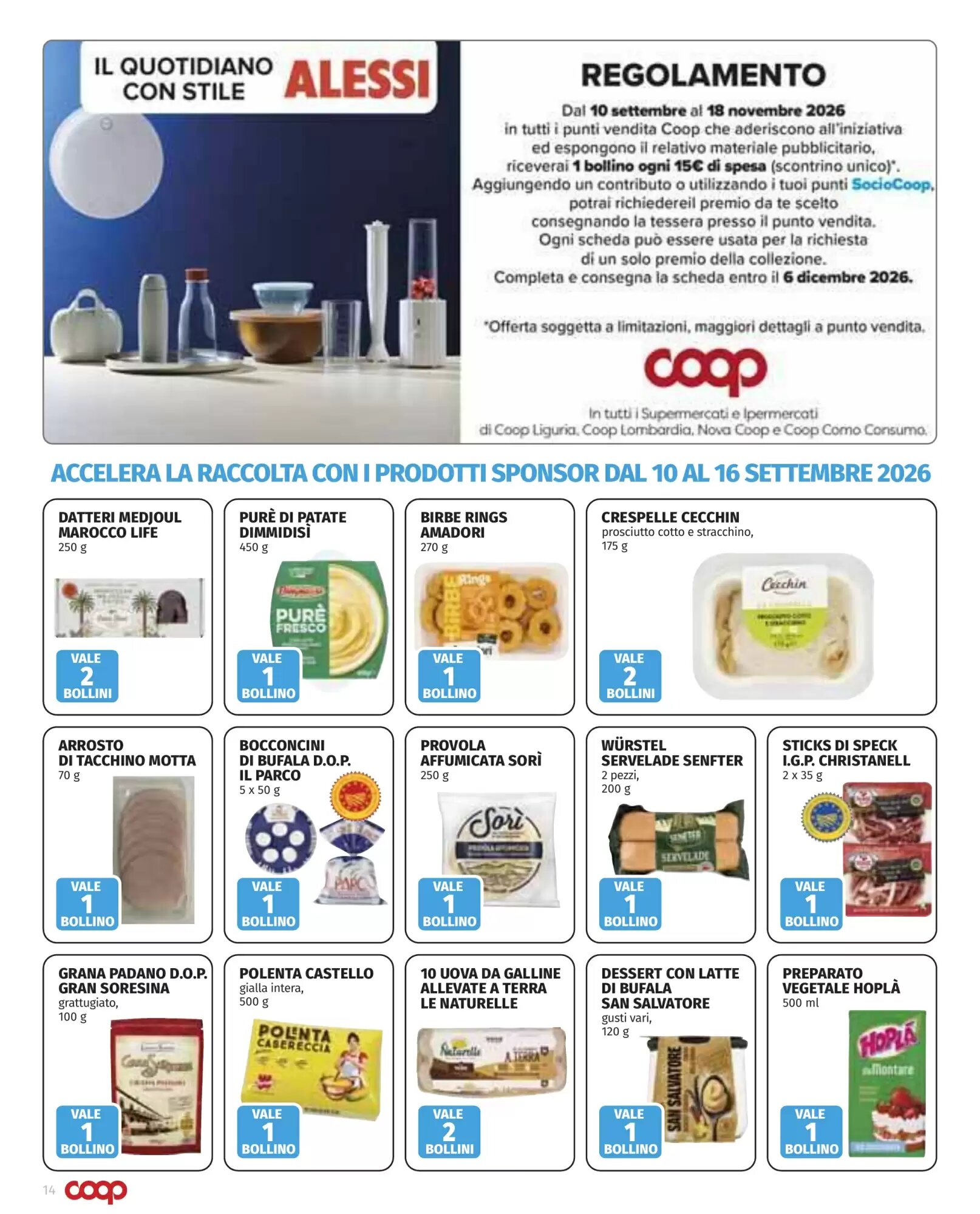 Volantino promozionale Coop  valide dal 03/09/2026 - Pagina 14.