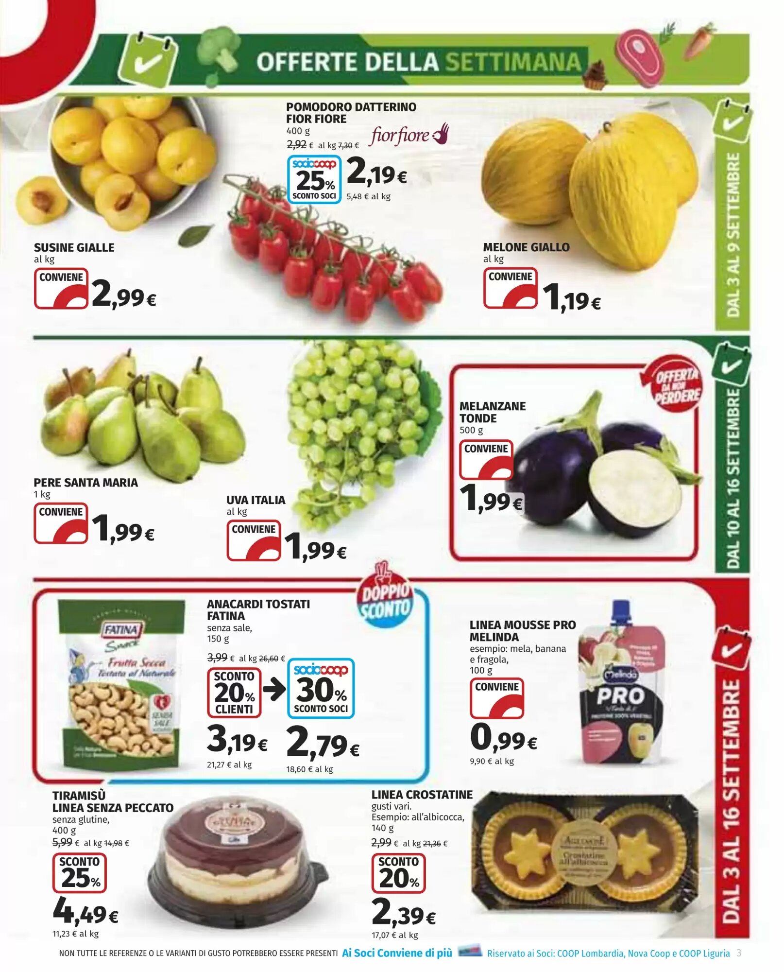Volantino promozionale Coop  valide dal 03/09/2026 - Pagina 3.