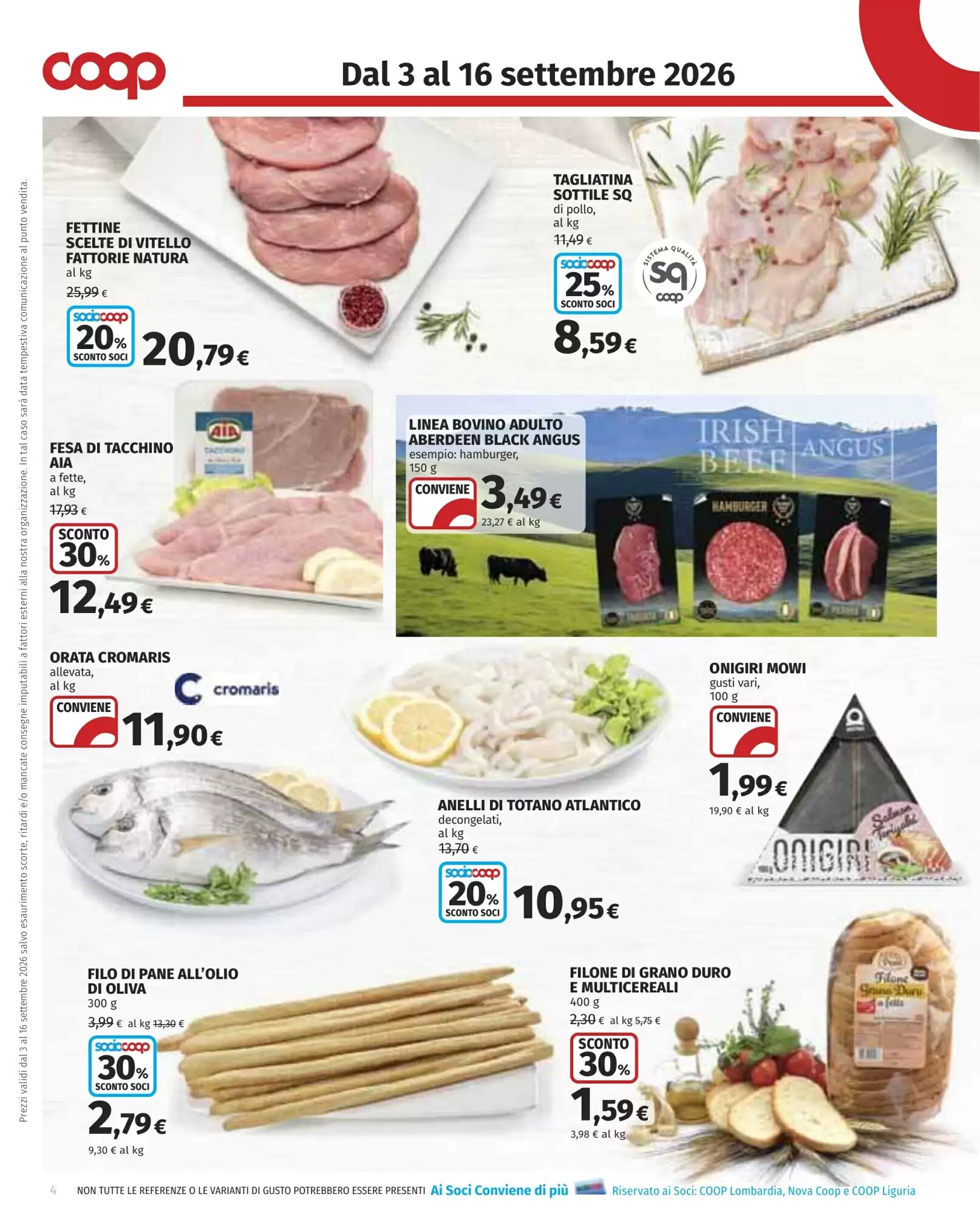 Volantino promozionale Coop  valide dal 03/09/2026 - Pagina 4.