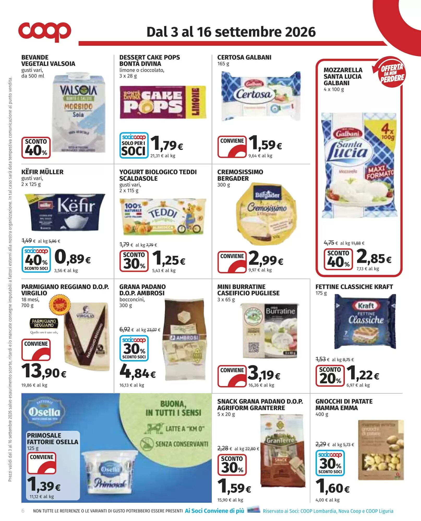 Volantino promozionale Coop  valide dal 03/09/2026 - Pagina 6.