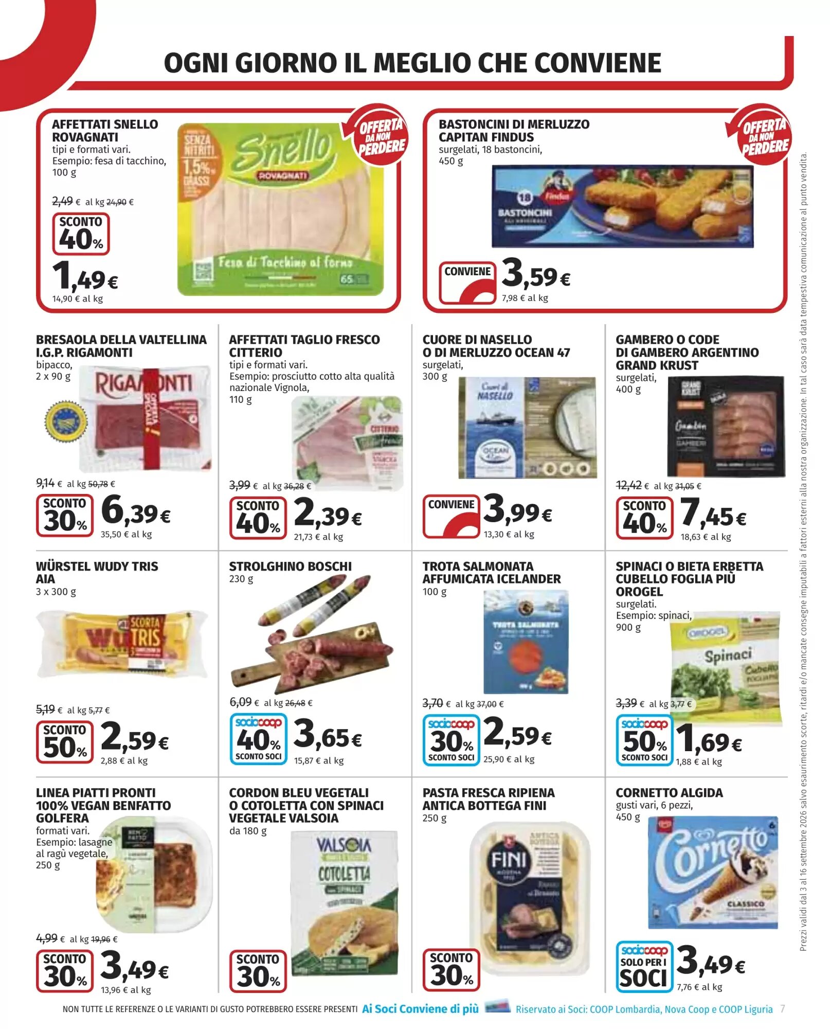 Volantino promozionale Coop  valide dal 03/09/2026 - Pagina 7.
