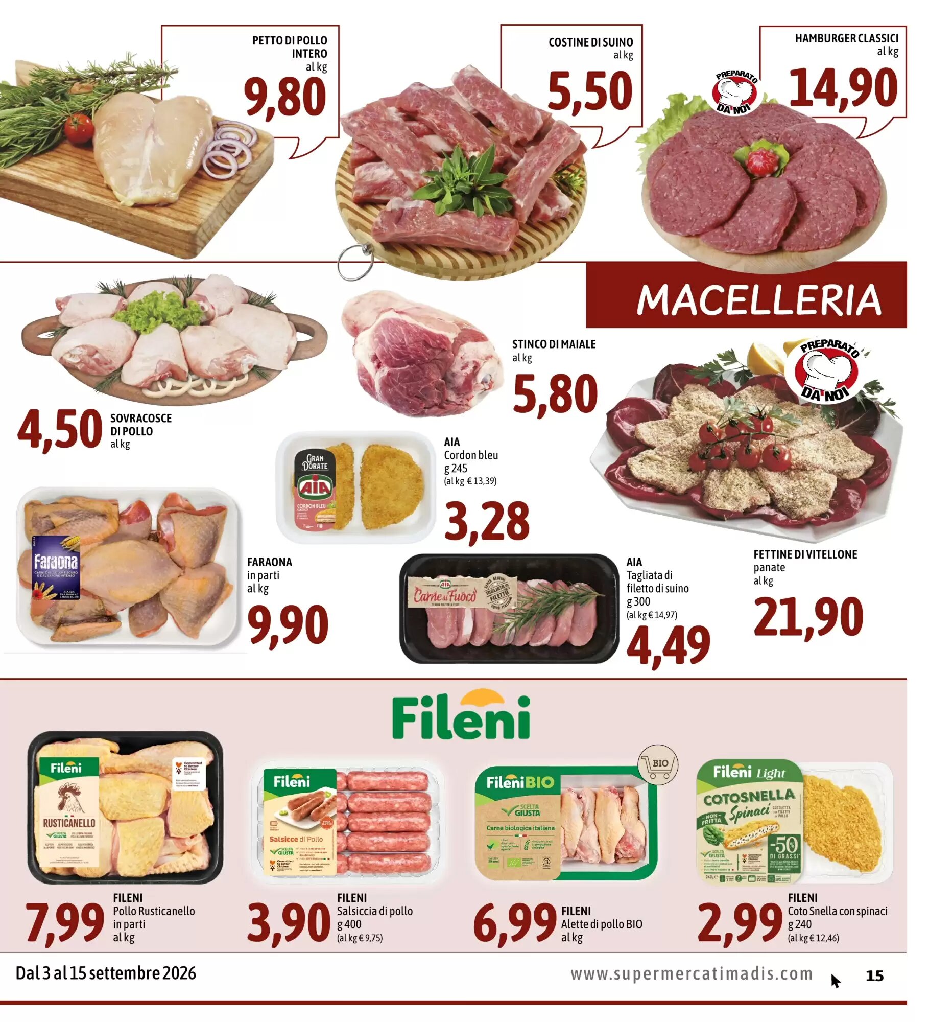 Volantino promozionale Madis  valide dal 03/09/2026 - Pagina 15.