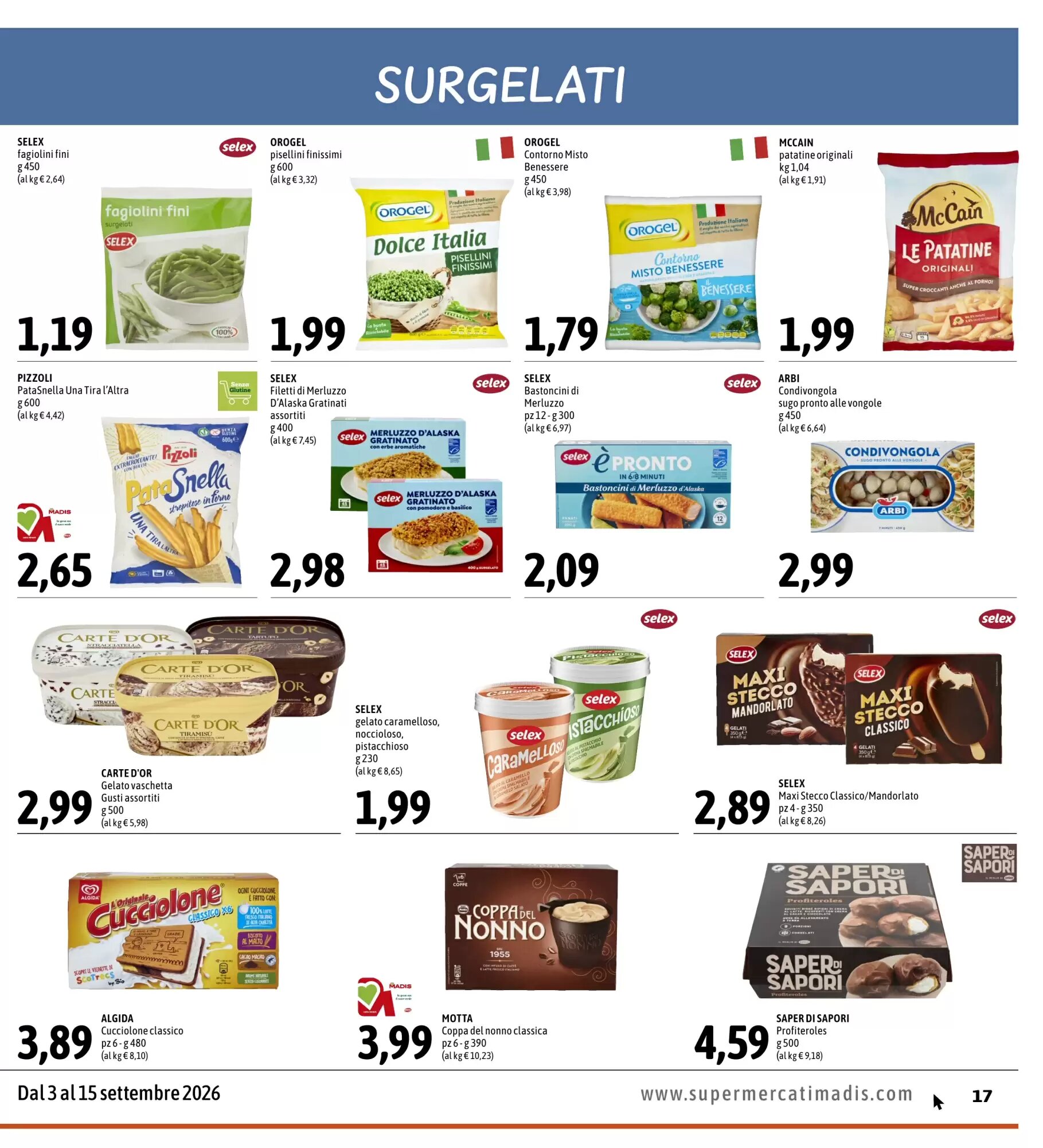Volantino promozionale Madis  valide dal 03/09/2026 - Pagina 17.