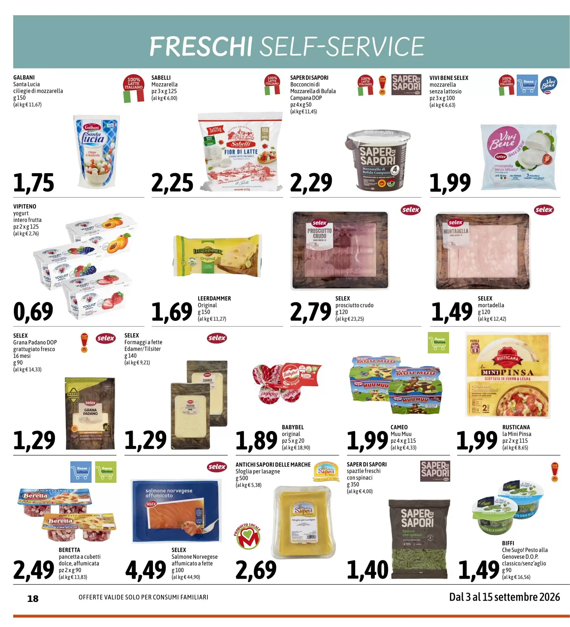 Volantino promozionale Madis  valide dal 03/09/2026 - Pagina 18.