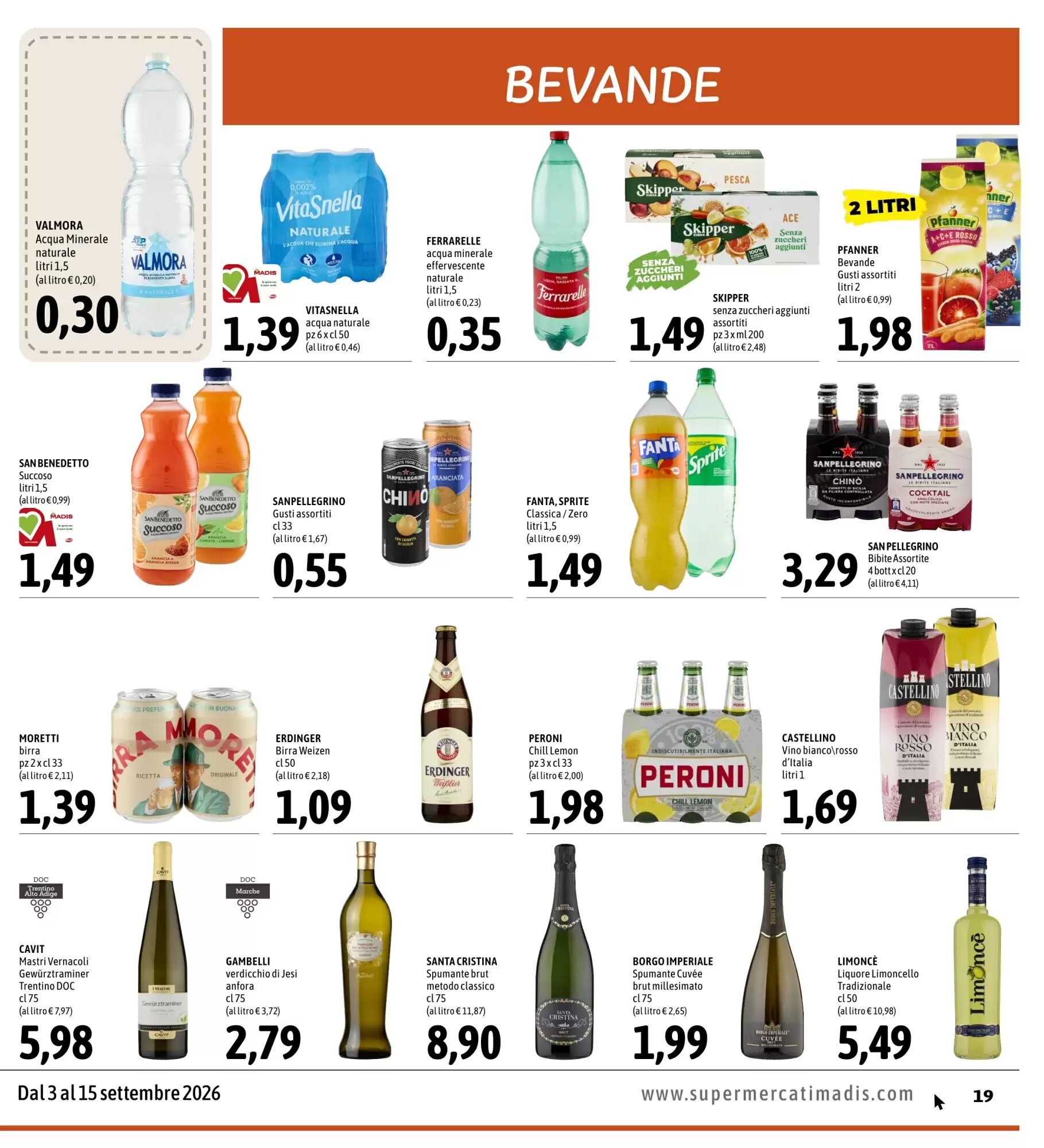 Volantino promozionale Madis  valide dal 03/09/2026 - Pagina 19.