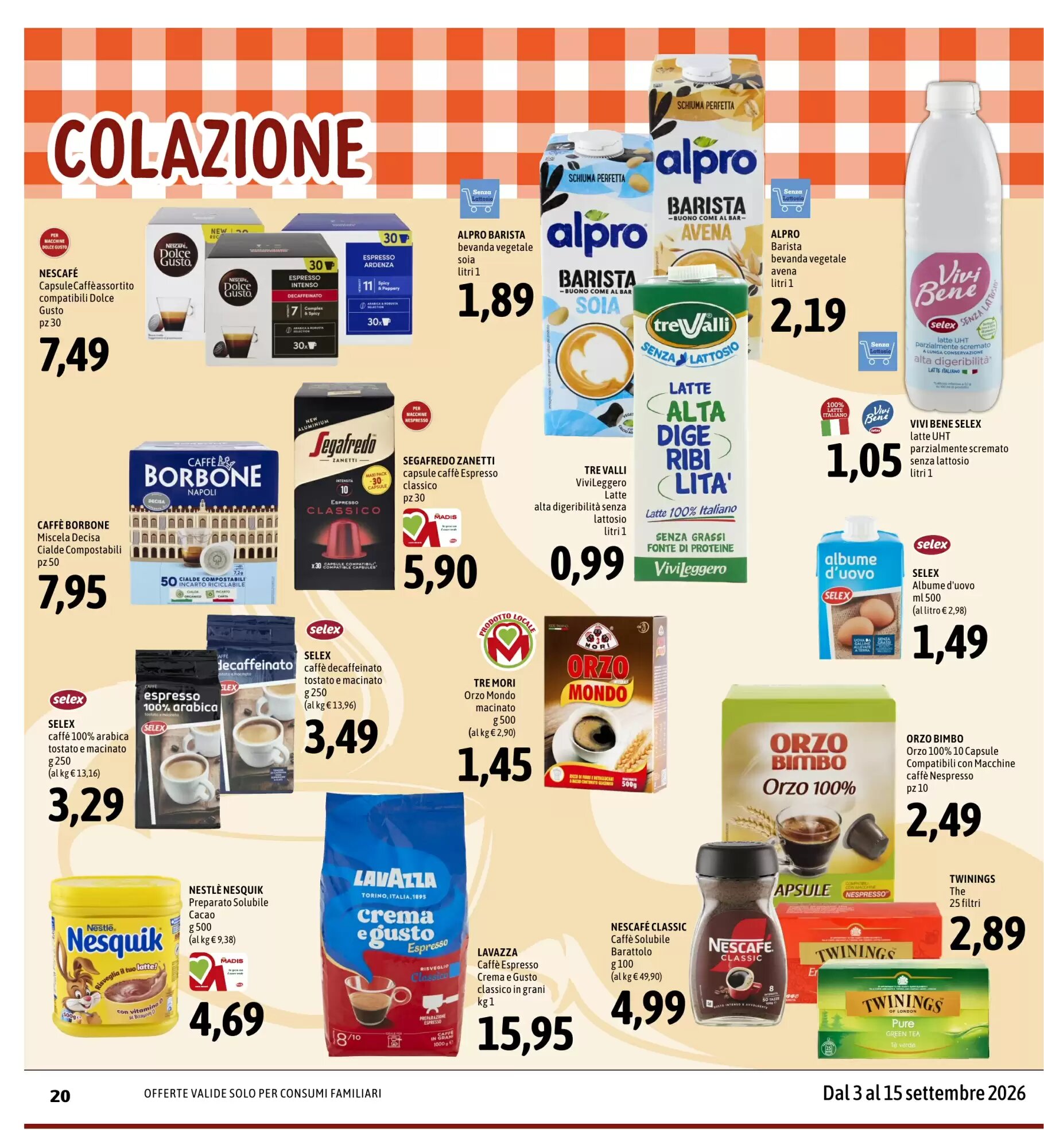 Volantino promozionale Madis  valide dal 03/09/2026 - Pagina 20.