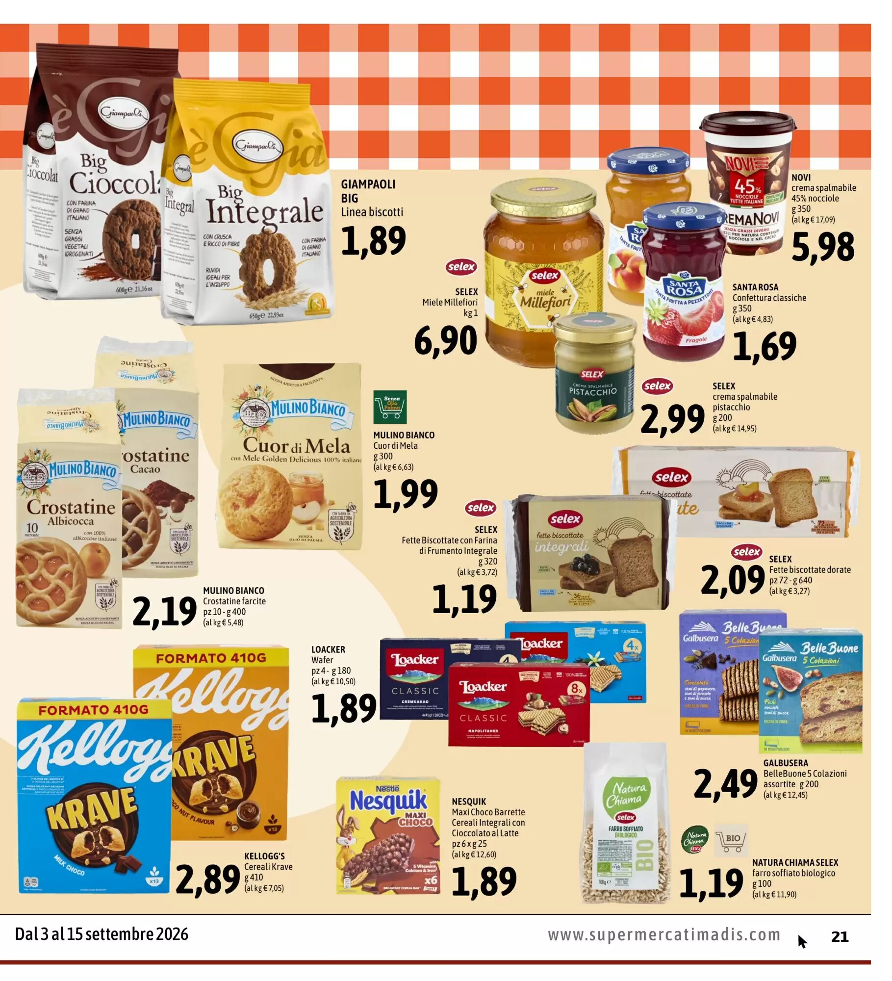 Volantino promozionale Madis  valide dal 03/09/2026 - Pagina 21.