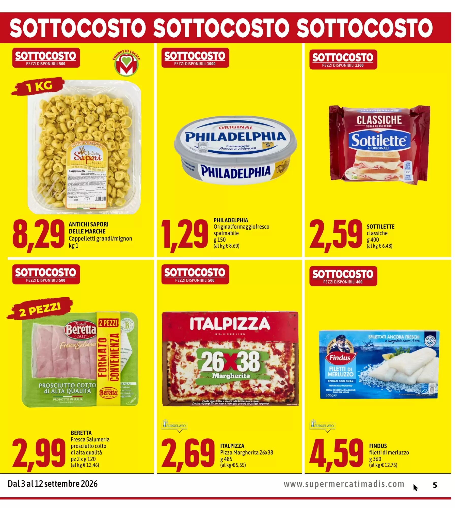 Volantino promozionale Madis  valide dal 03/09/2026 - Pagina 5.