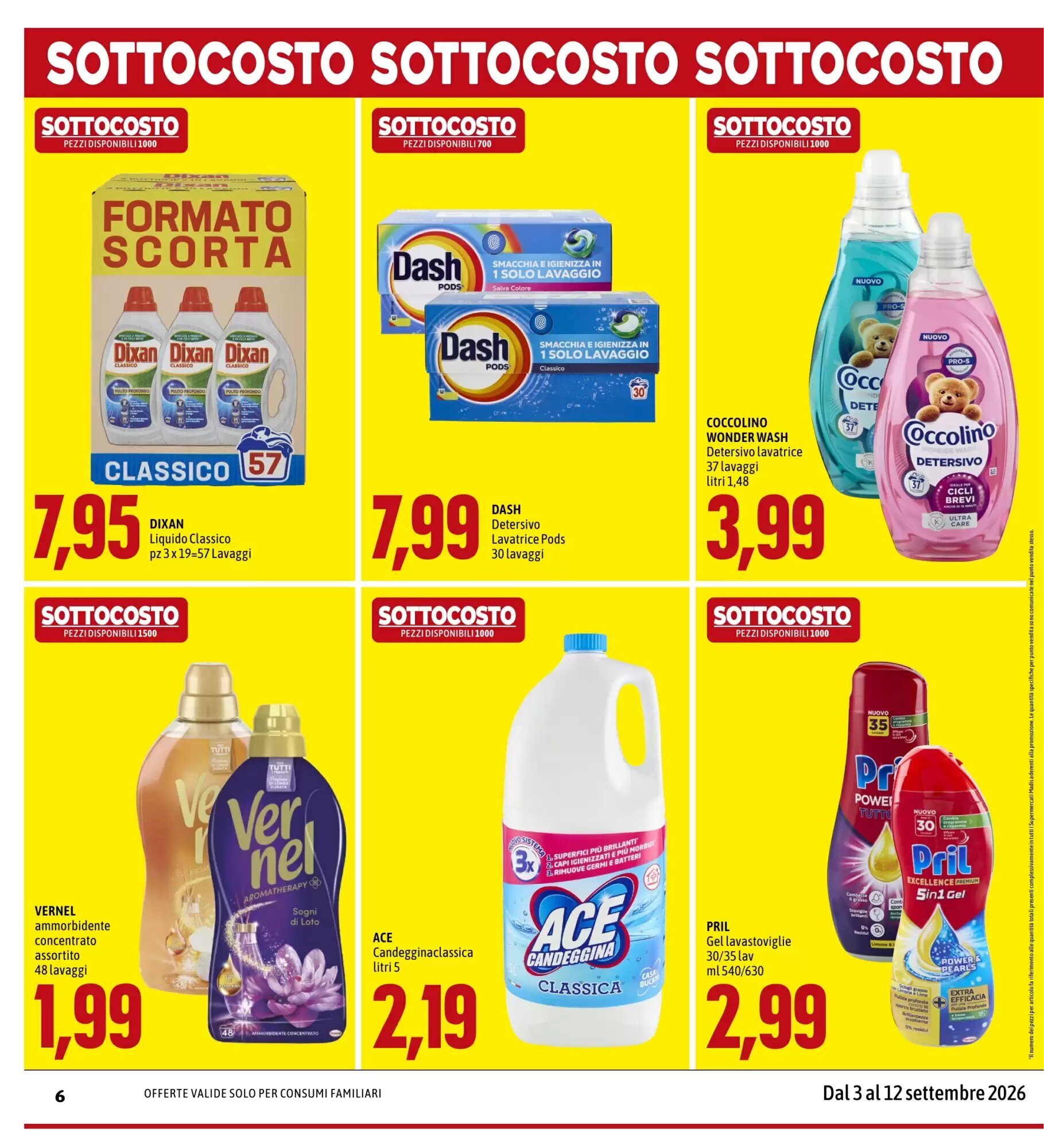 Volantino promozionale Madis  valide dal 03/09/2026 - Pagina 6.