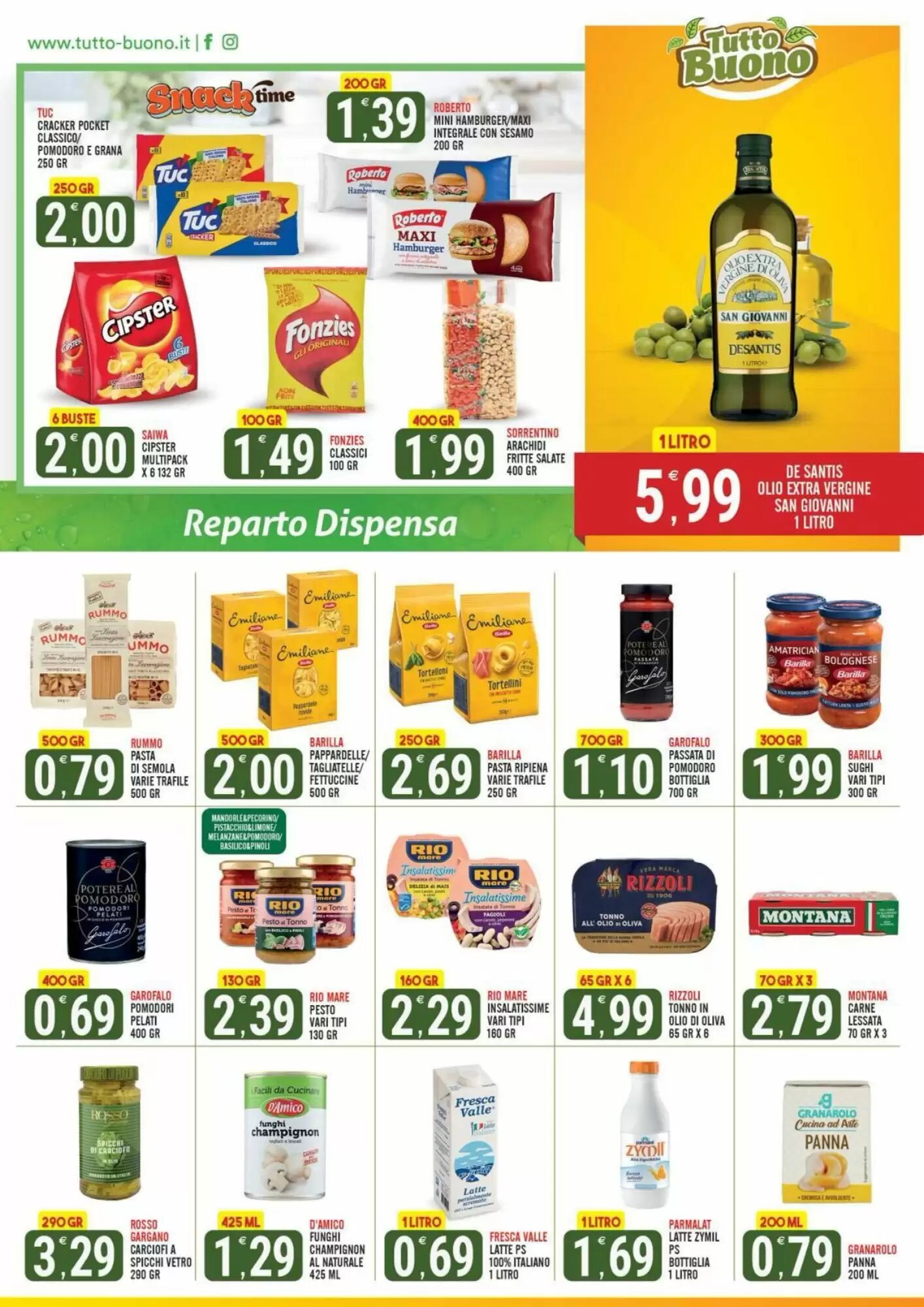 Volantino promozionale Tutto Buono  valide dal 03/09/2026 - Pagina 5.