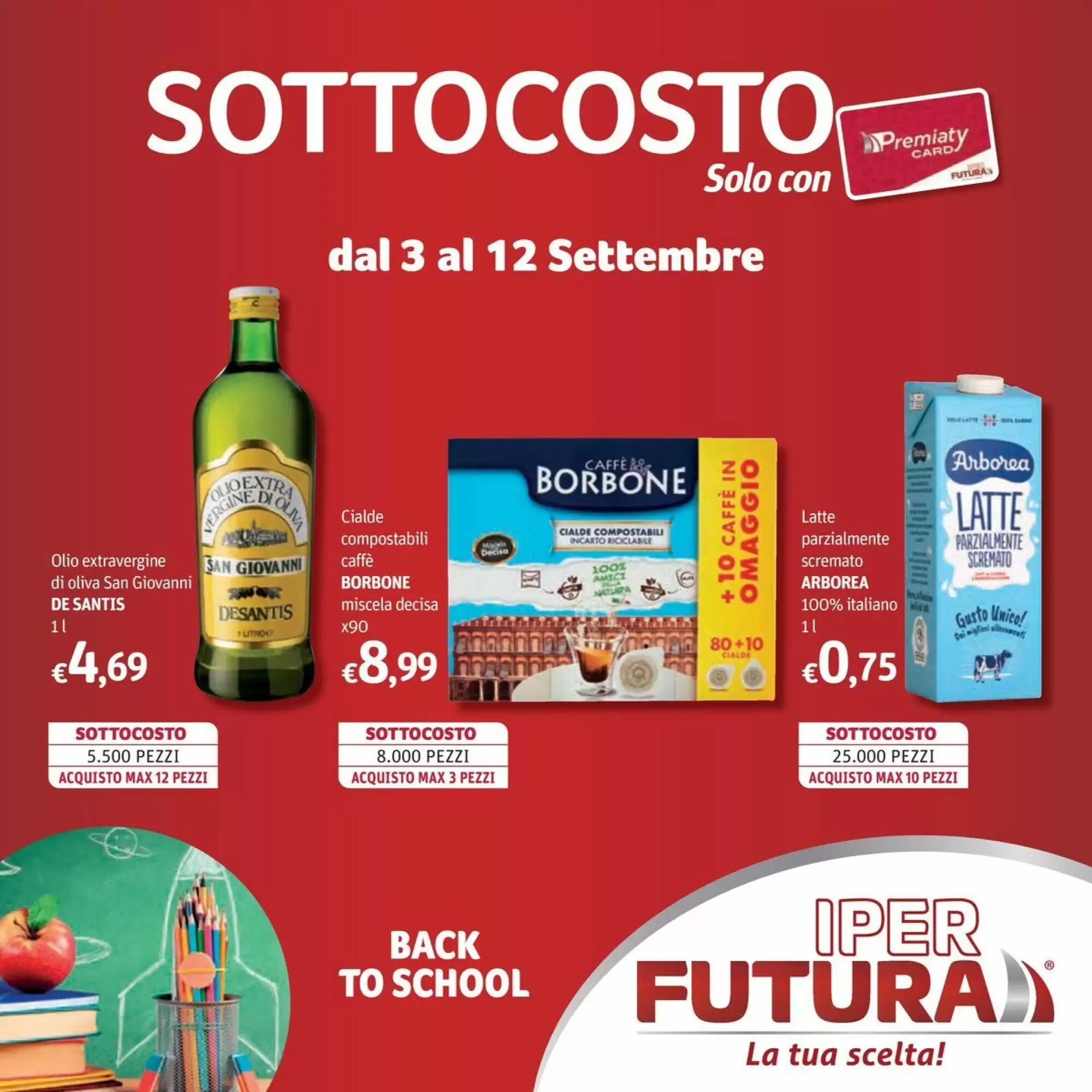 Volantino promozionale Futura Supermercati  valide dal 03/09/2026 - Pagina 1.