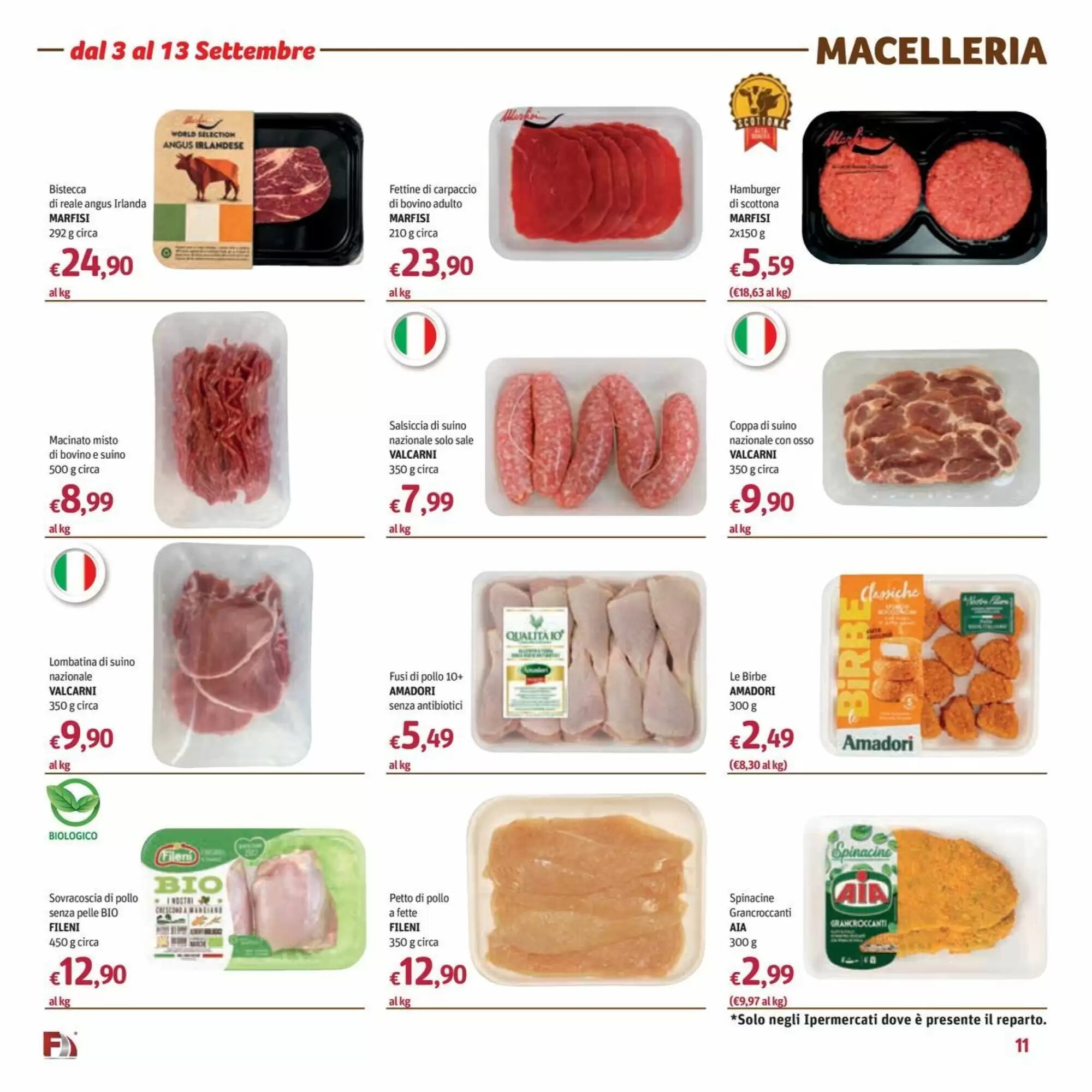 Volantino promozionale Futura Supermercati  valide dal 03/09/2026 - Pagina 11.