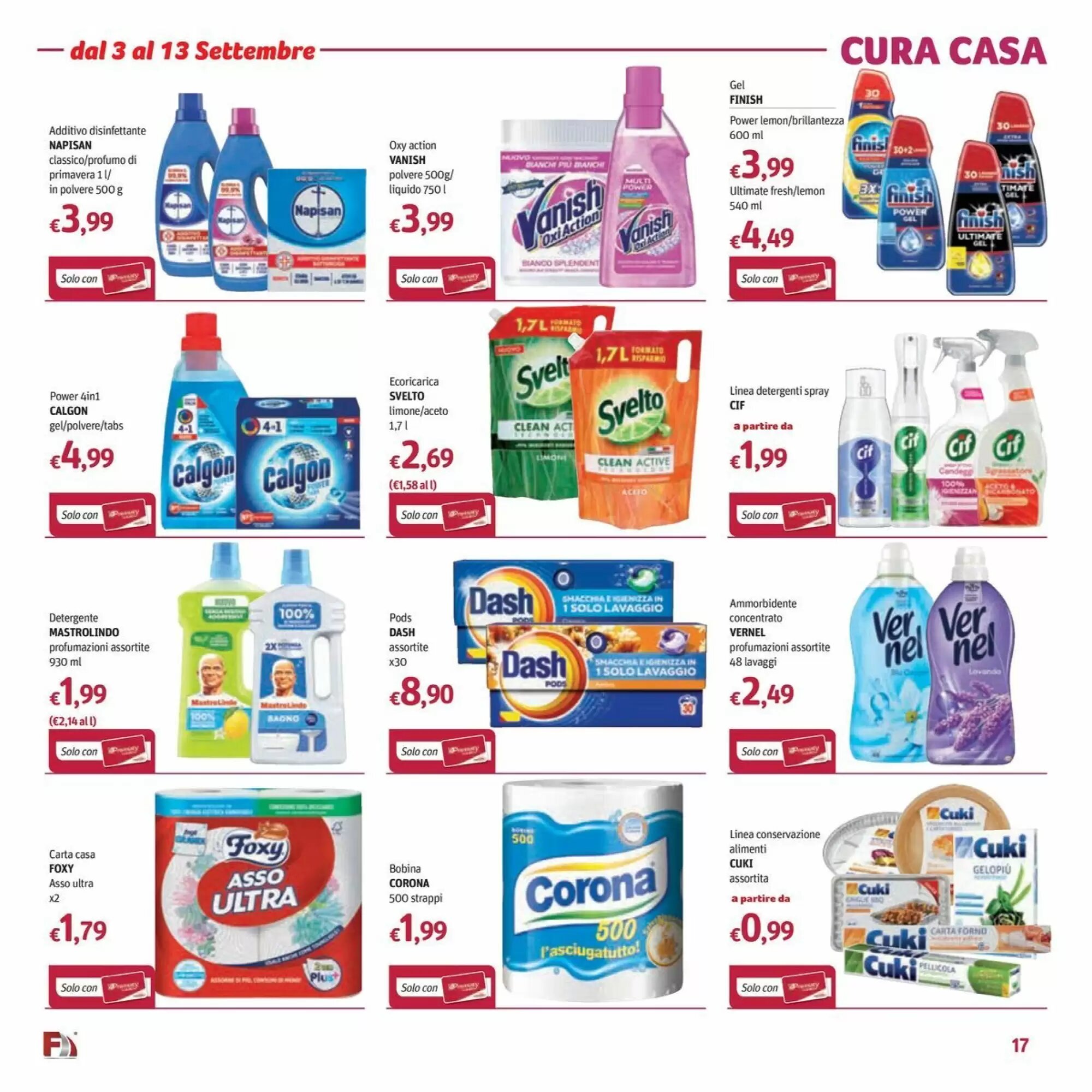 Volantino promozionale Futura Supermercati  valide dal 03/09/2026 - Pagina 17.