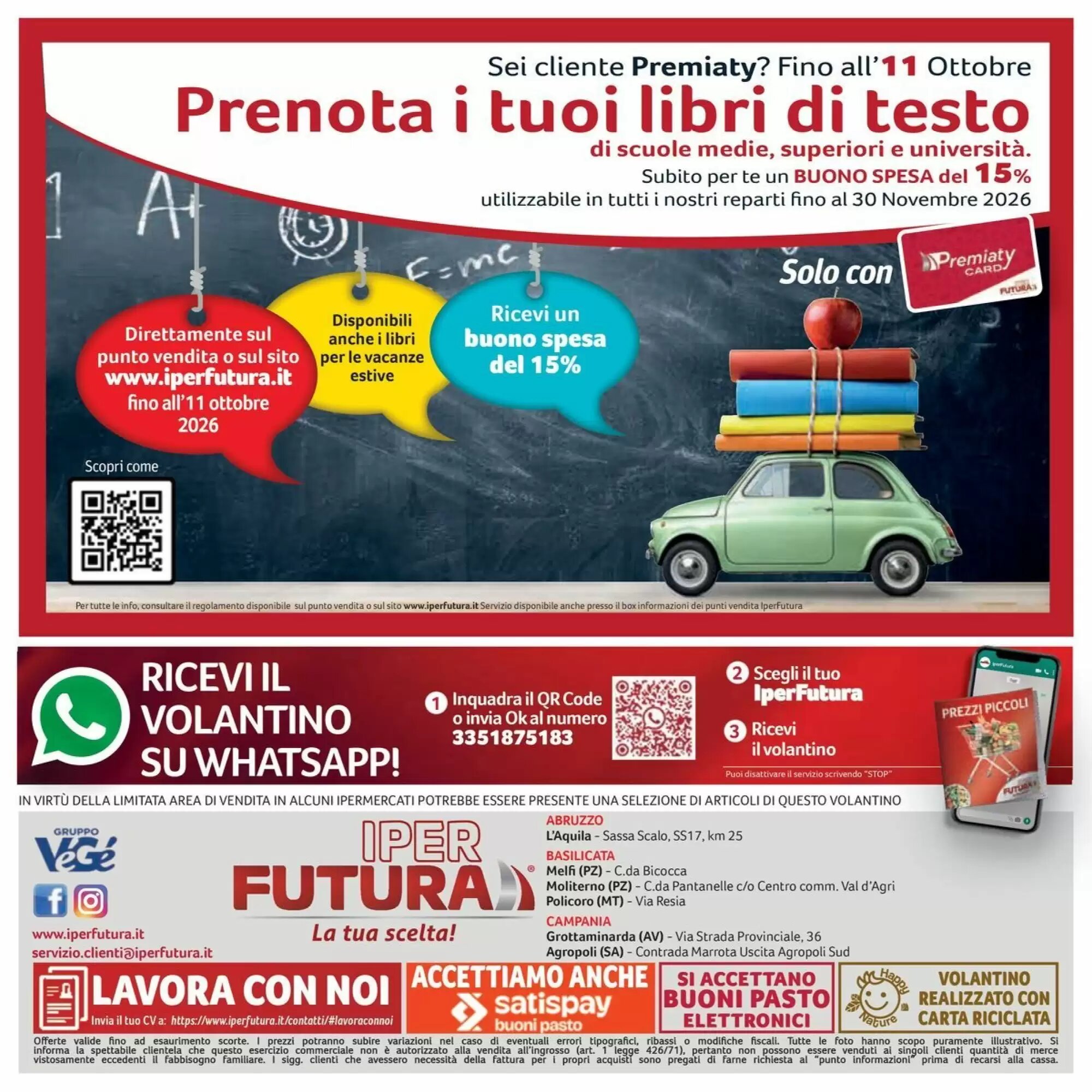 Volantino promozionale Futura Supermercati  valide dal 03/09/2026 - Pagina 29.