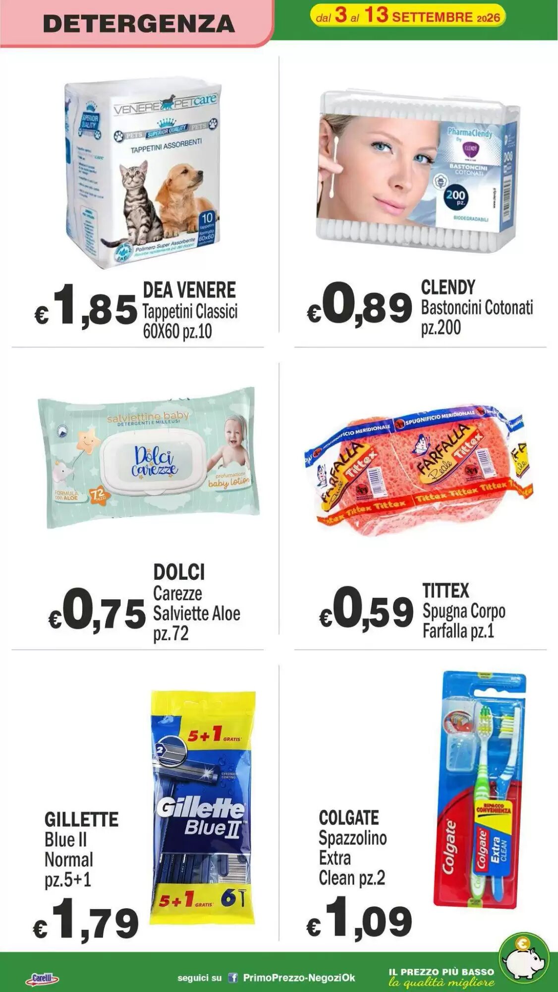 Volantino promozionale Primo Prezzo  valide dal 03/09/2026 - Pagina 25.
