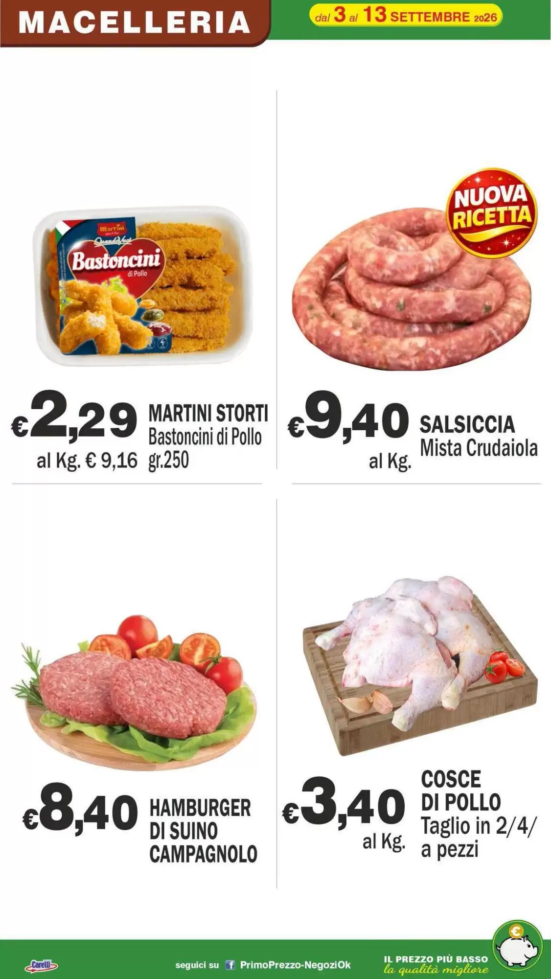 Volantino promozionale Primo Prezzo  valide dal 03/09/2026 - Pagina 35.