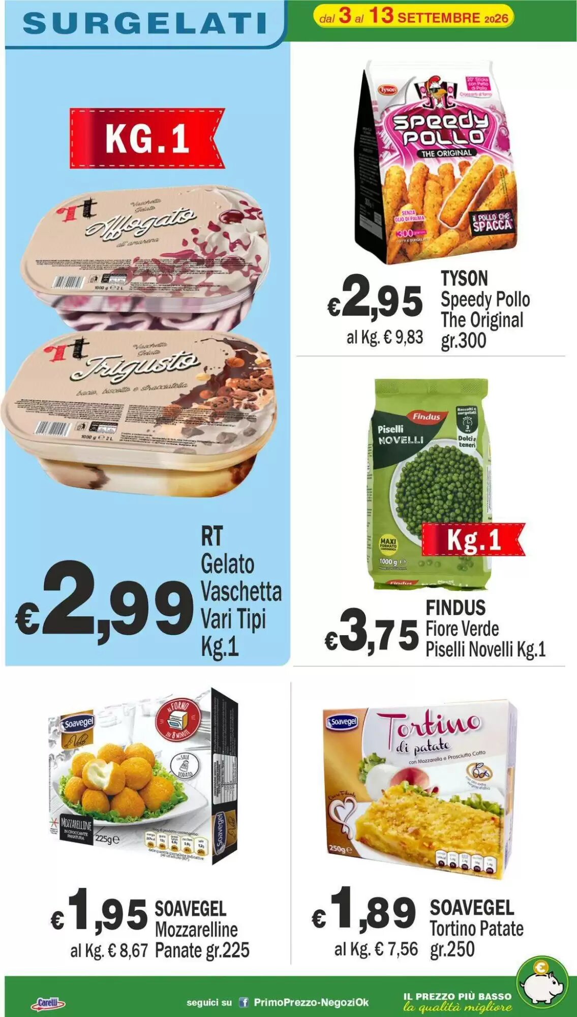 Volantino promozionale Primo Prezzo  valide dal 03/09/2026 - Pagina 39.