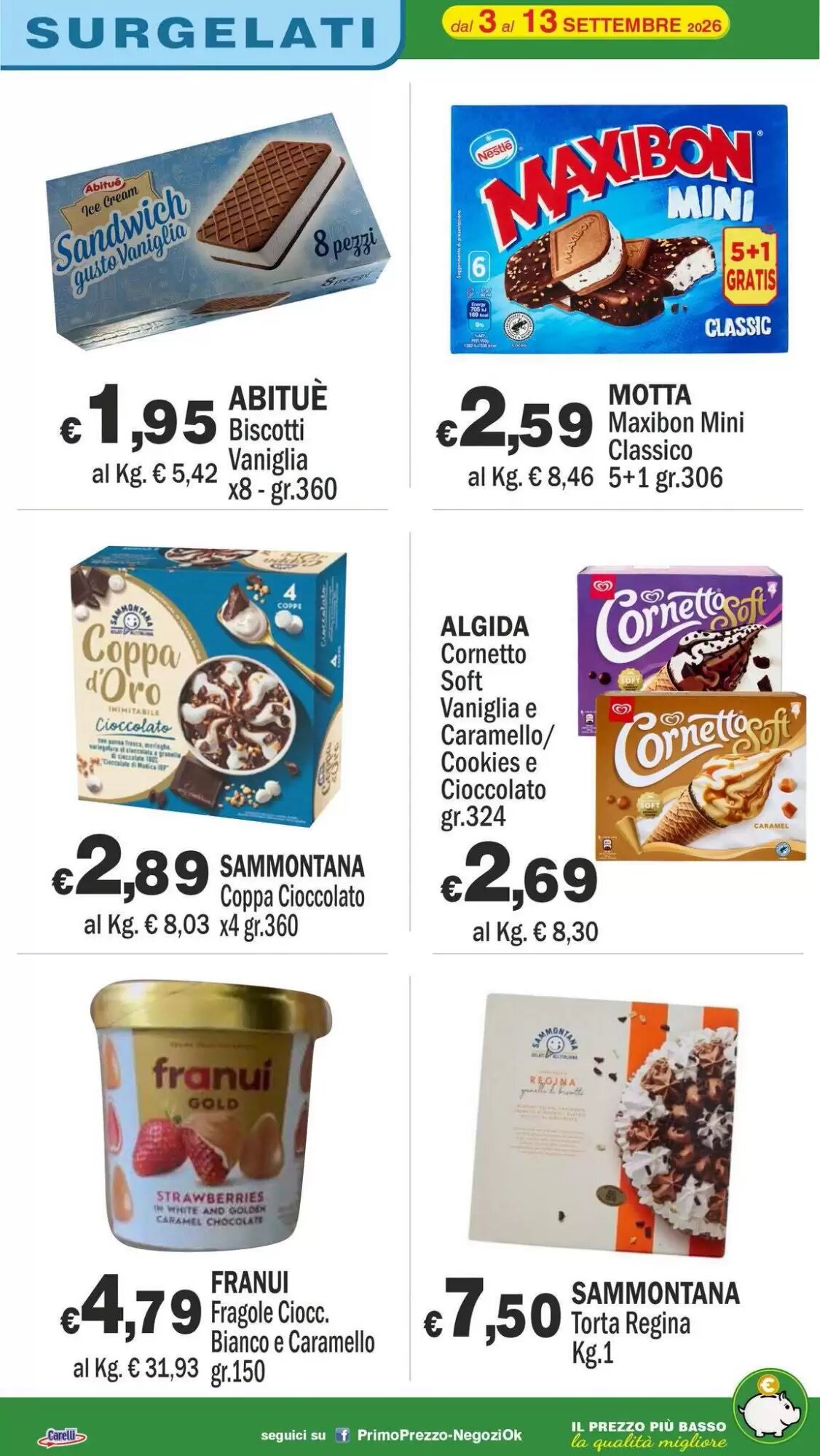 Volantino promozionale Primo Prezzo  valide dal 03/09/2026 - Pagina 40.