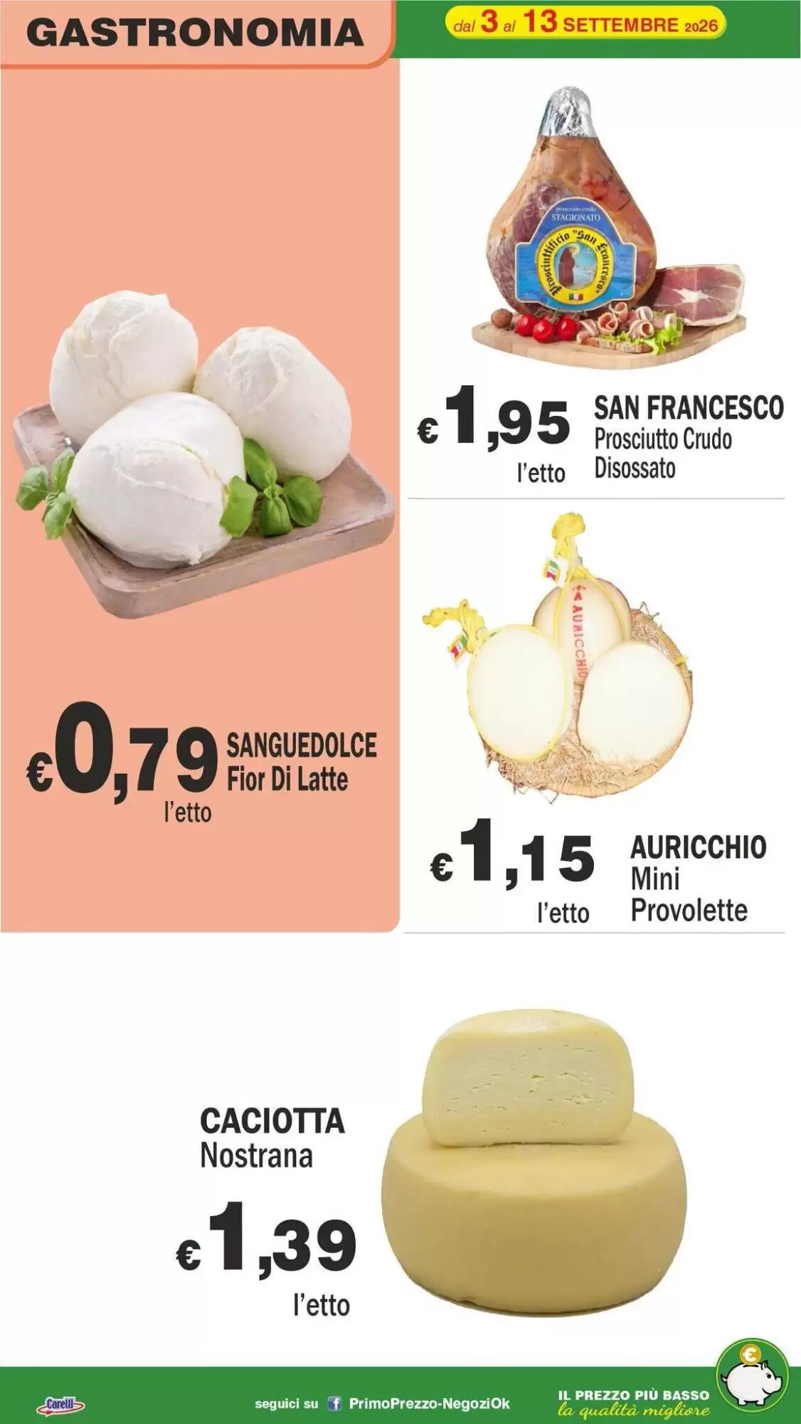 Volantino promozionale Primo Prezzo  valide dal 03/09/2026 - Pagina 42.