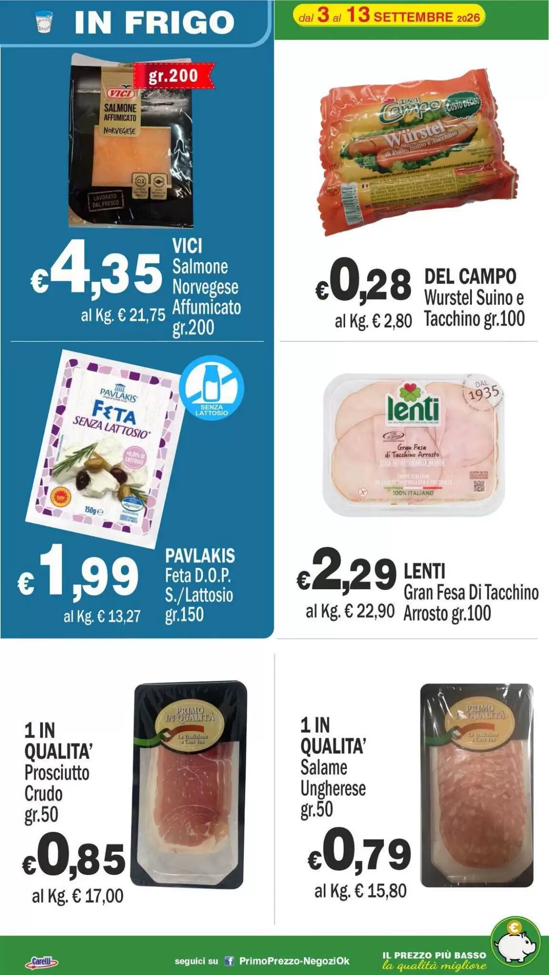 Volantino promozionale Primo Prezzo  valide dal 03/09/2026 - Pagina 45.