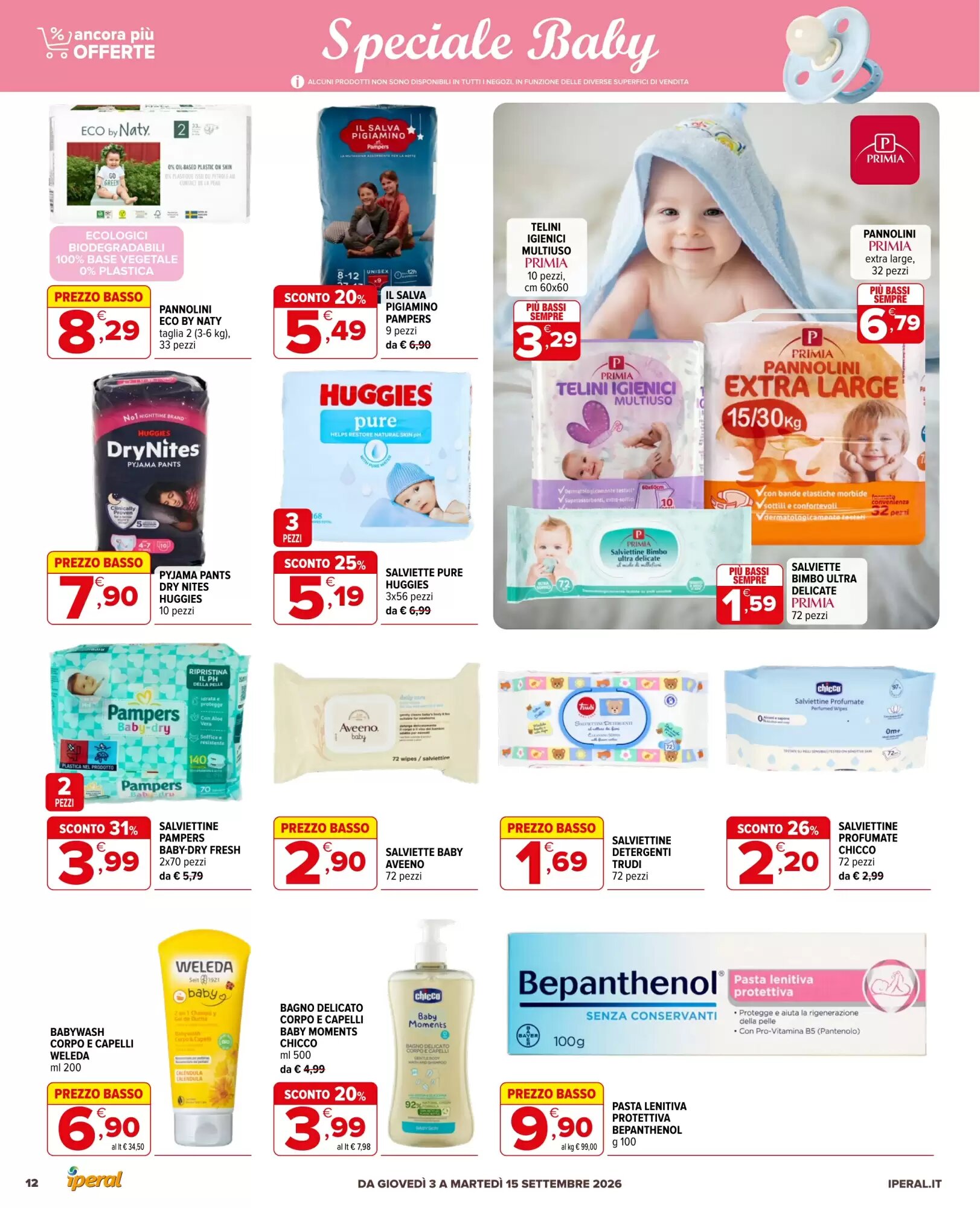 Volantino promozionale Iperal  valide dal 03/09/2026 - Pagina 12.