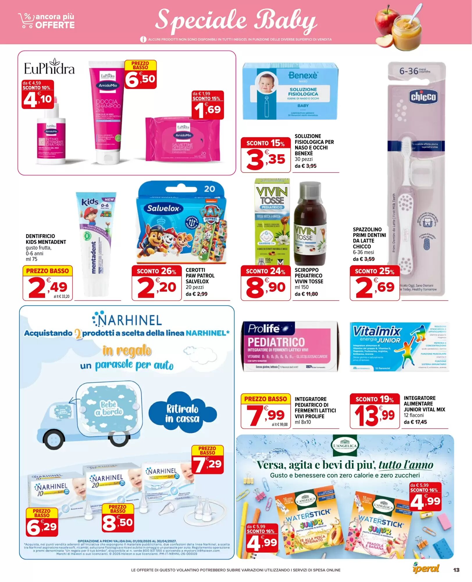 Volantino promozionale Iperal  valide dal 03/09/2026 - Pagina 13.