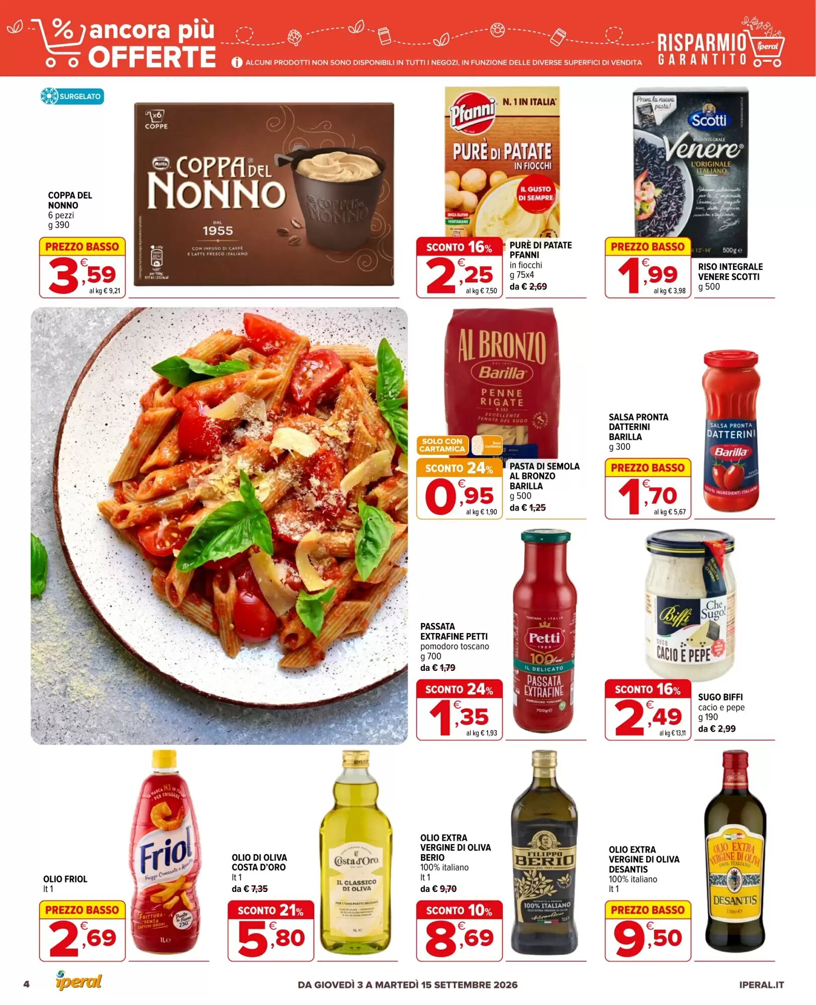 Volantino promozionale Iperal  valide dal 03/09/2026 - Pagina 4.