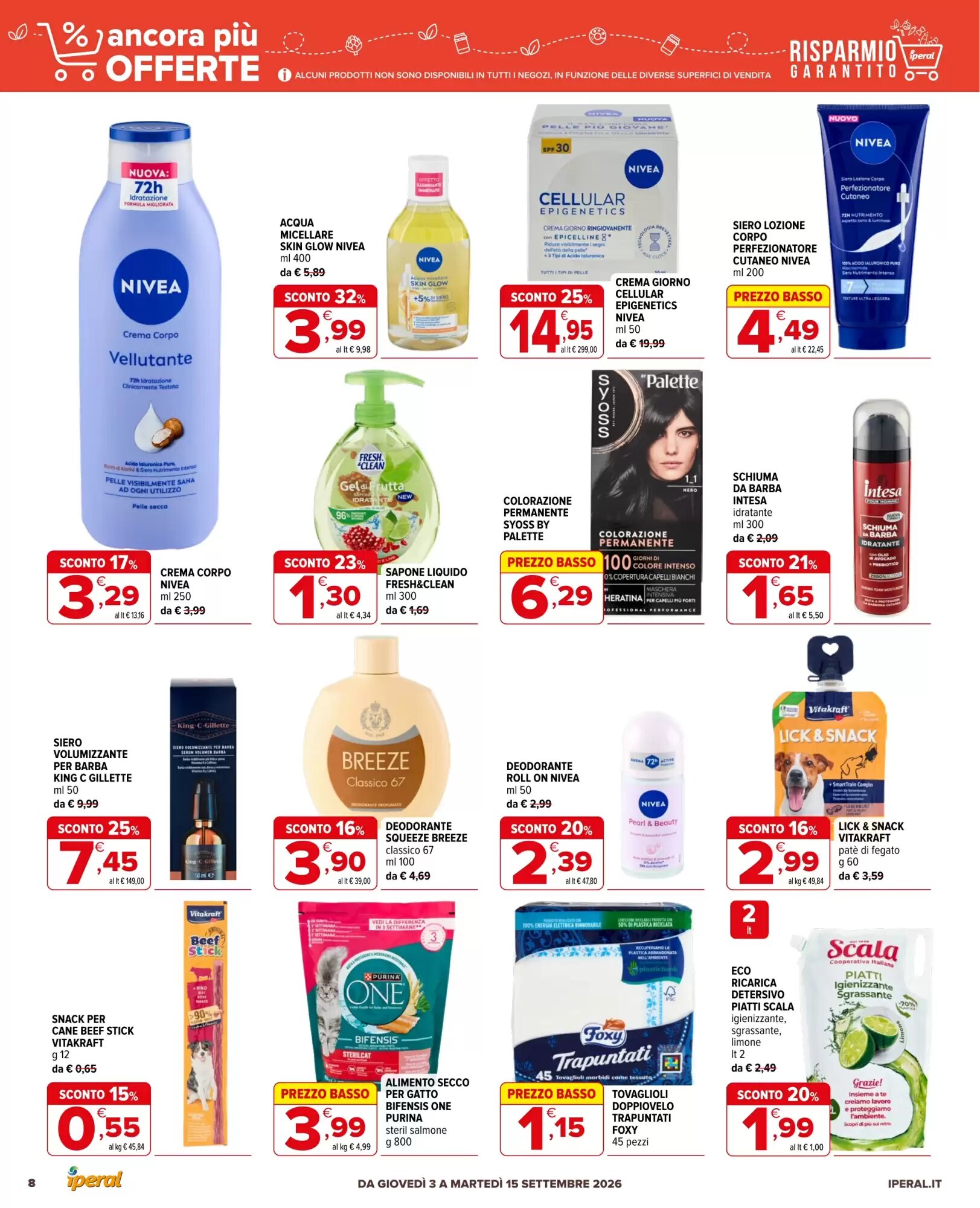 Volantino promozionale Iperal  valide dal 03/09/2026 - Pagina 8.