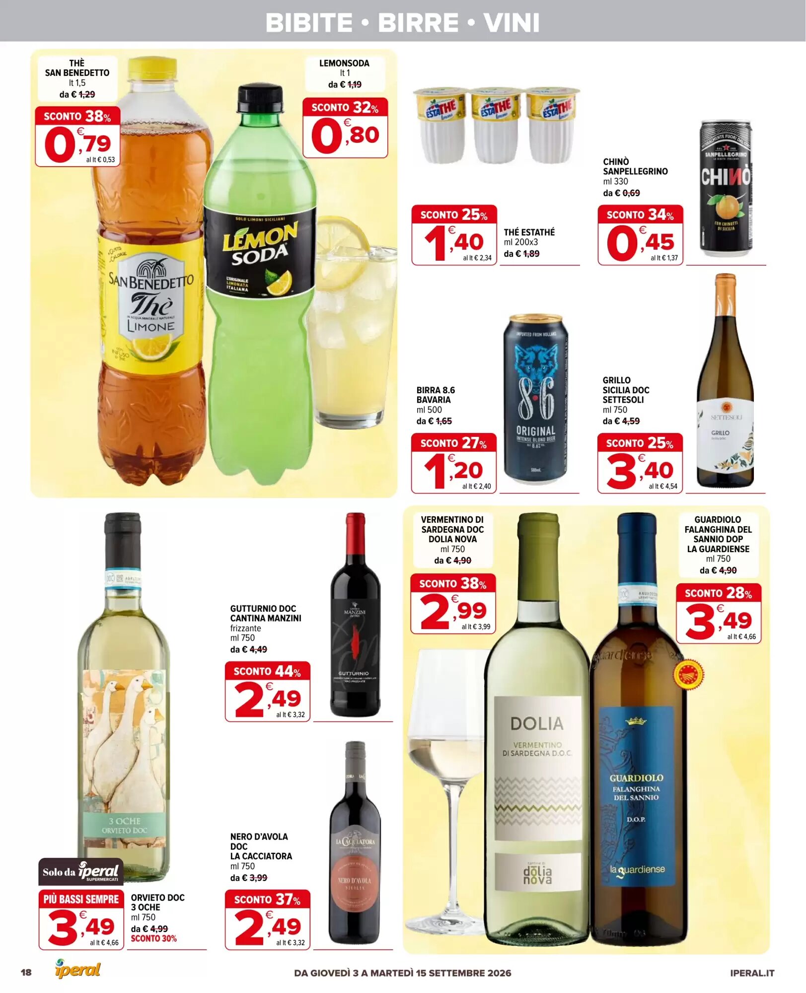 Volantino promozionale Iperal  valide dal 03/09/2026 - Pagina 18.