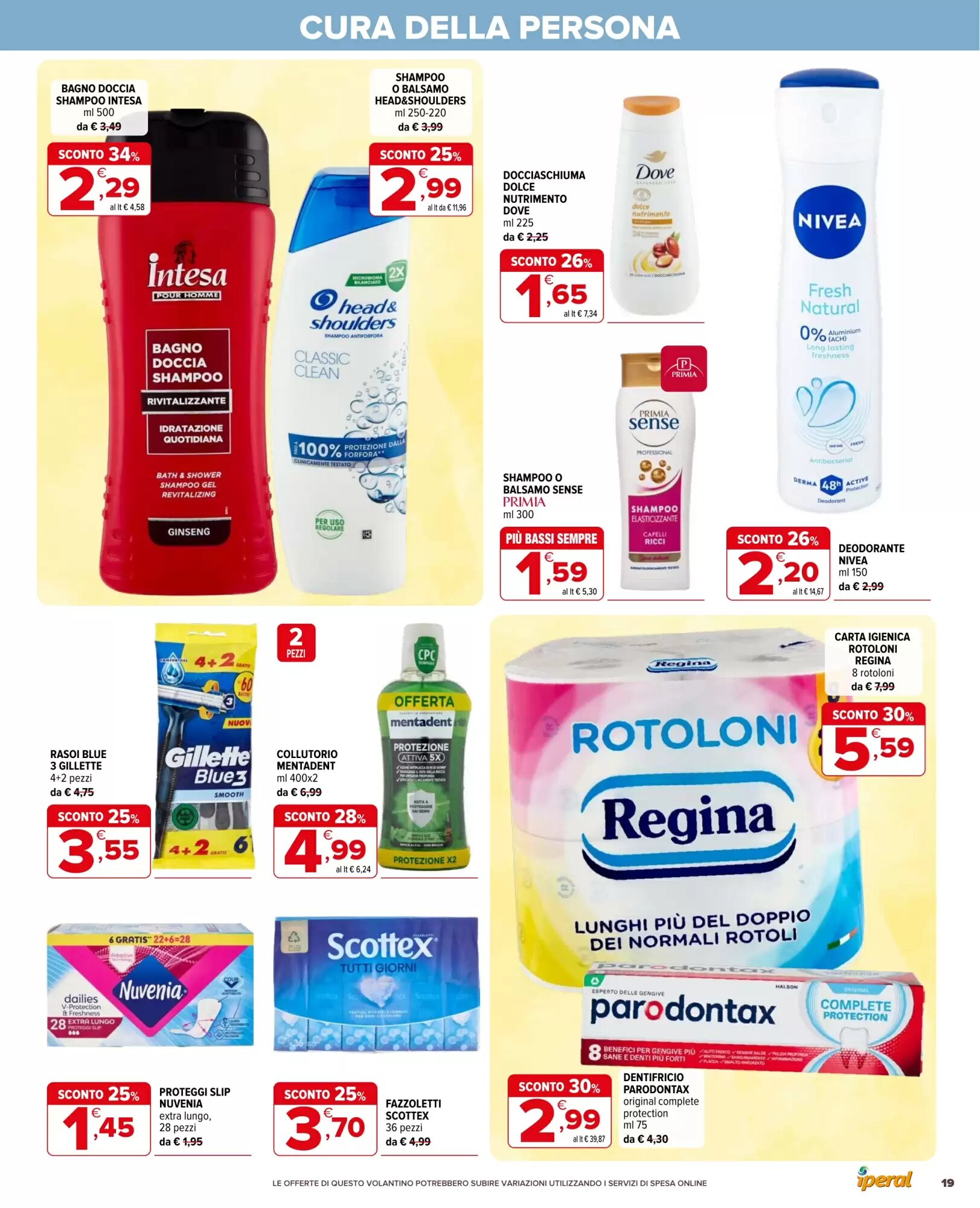 Volantino promozionale Iperal  valide dal 03/09/2026 - Pagina 19.