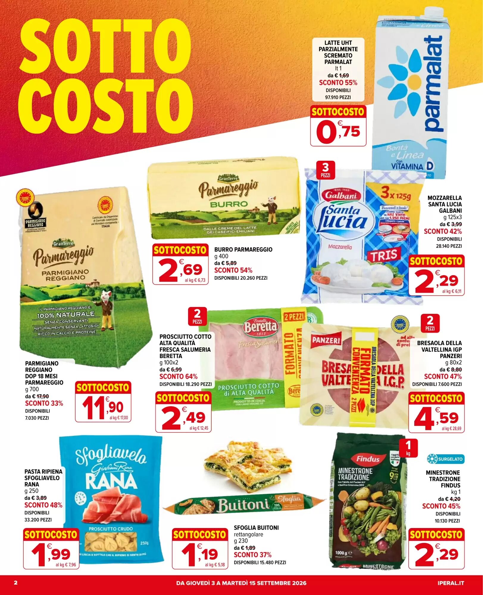 Volantino promozionale Iperal  valide dal 03/09/2026 - Pagina 2.