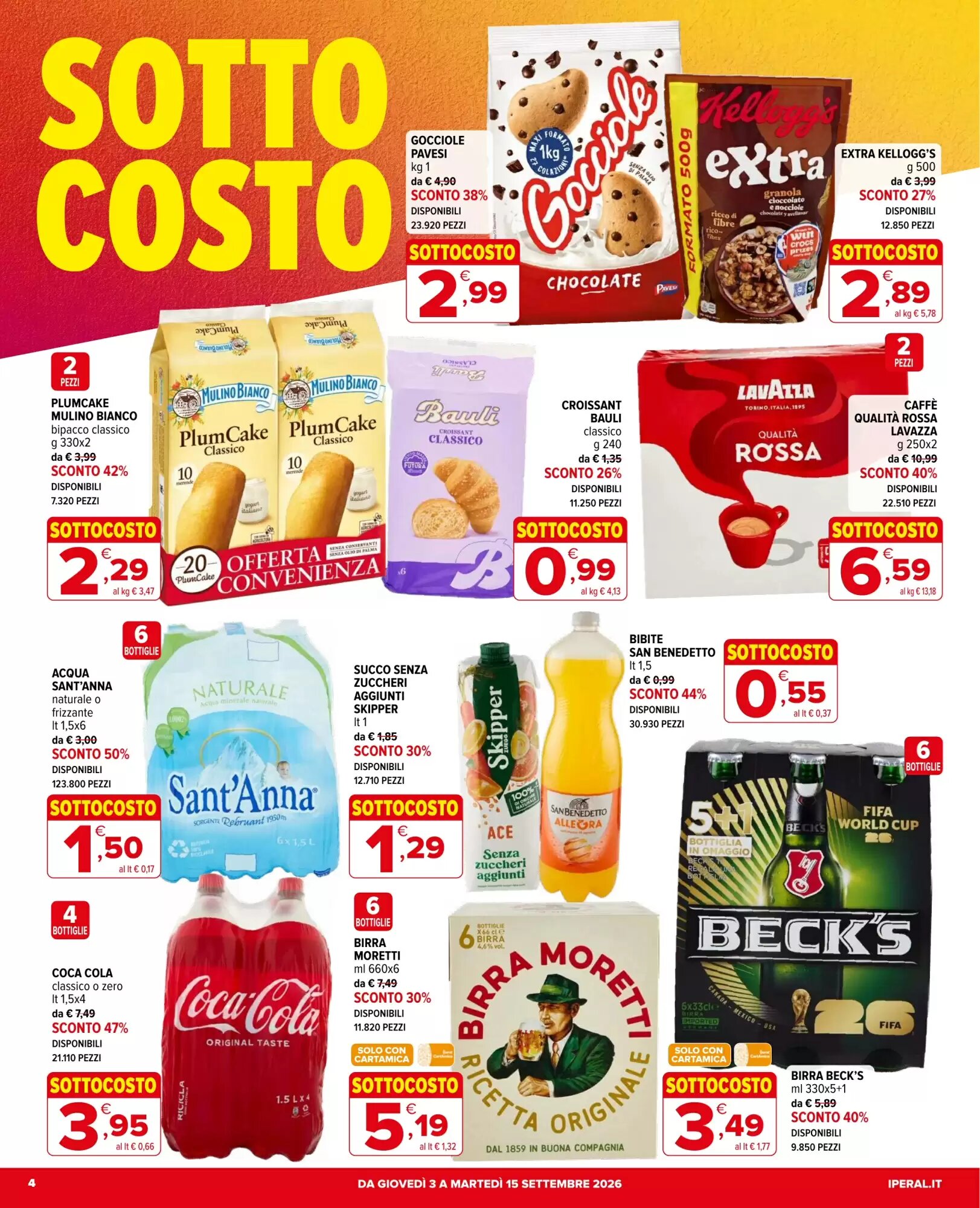 Volantino promozionale Iperal  valide dal 03/09/2026 - Pagina 4.