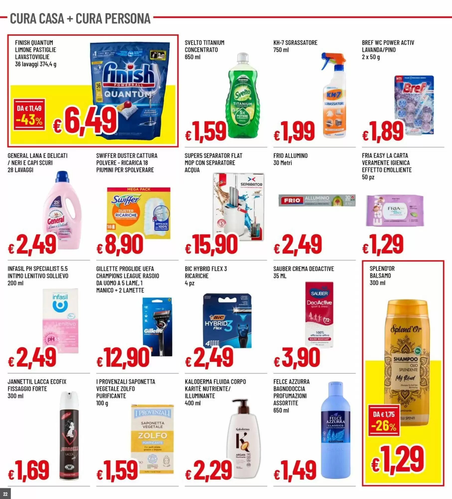 Volantino promozionale Galassia superstore  valide dal 03/09/2026 - Pagina 22.