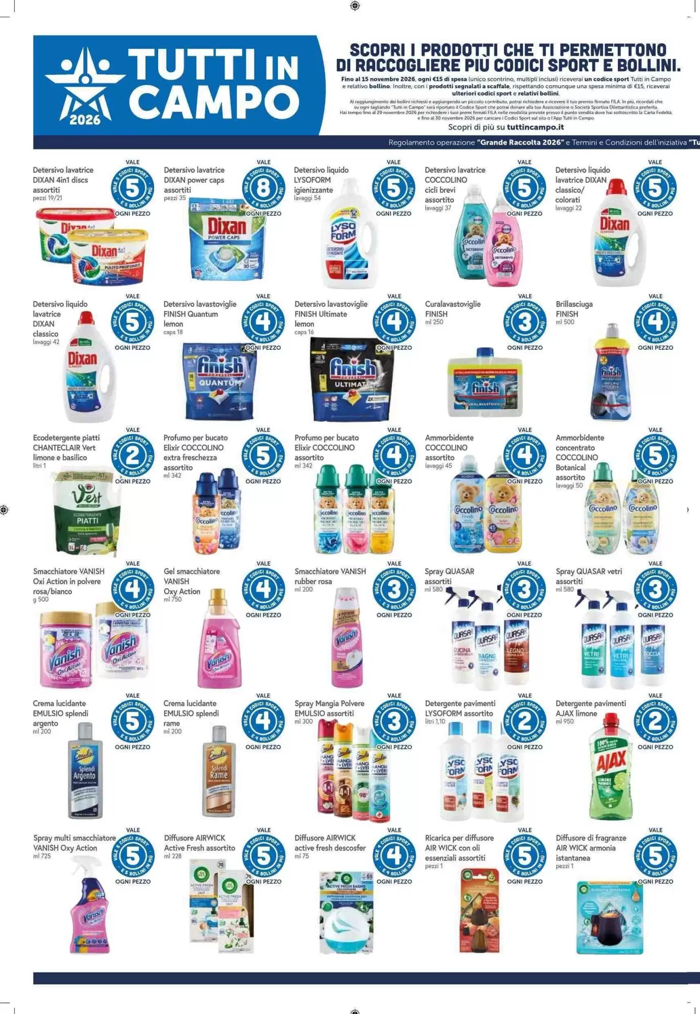 Volantino promozionale Famila Superstore  valide dal 03/09/2026 - Pagina 14.