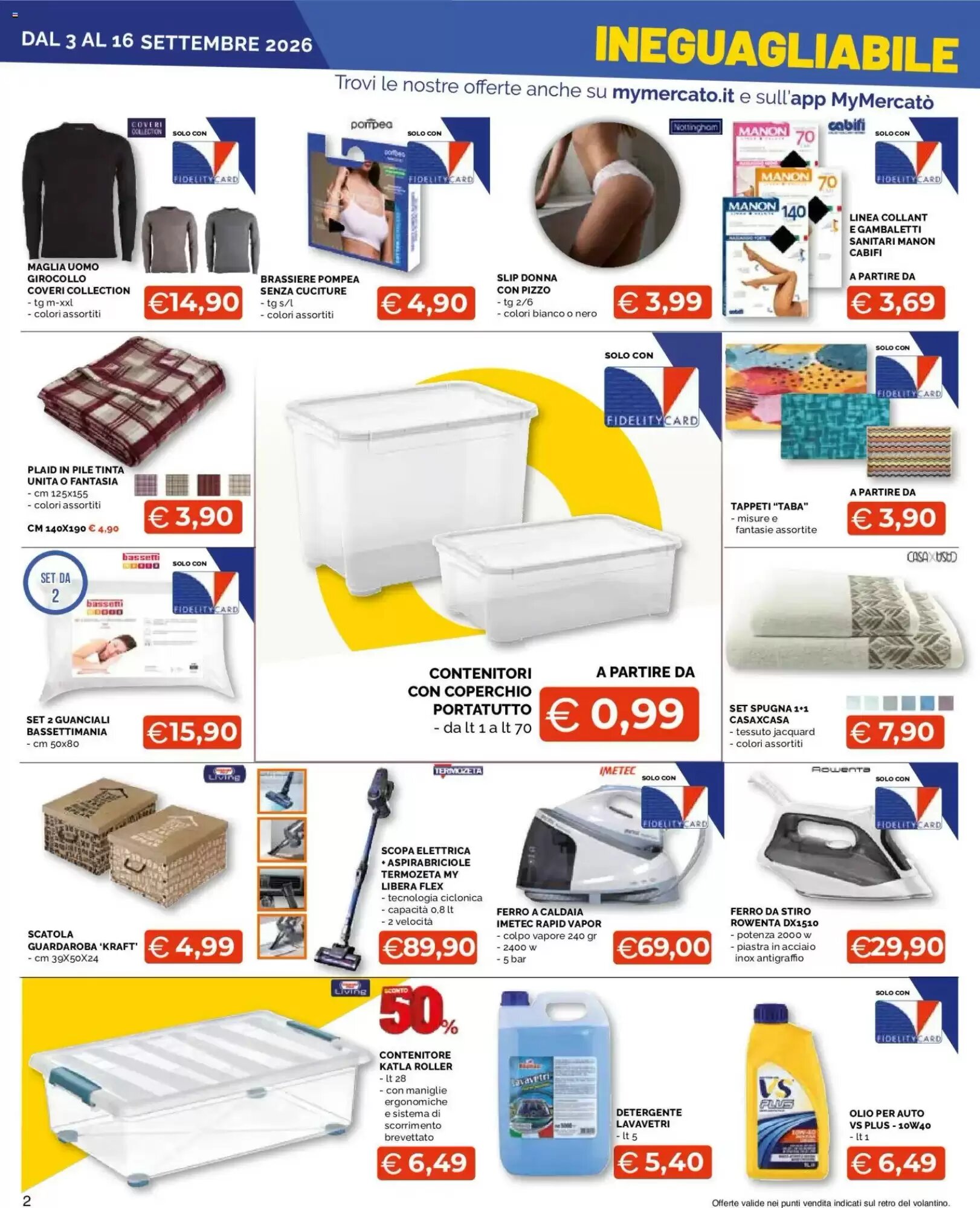 Volantino promozionale Mercatò Big  valide dal 03/09/2026 - Pagina 2.