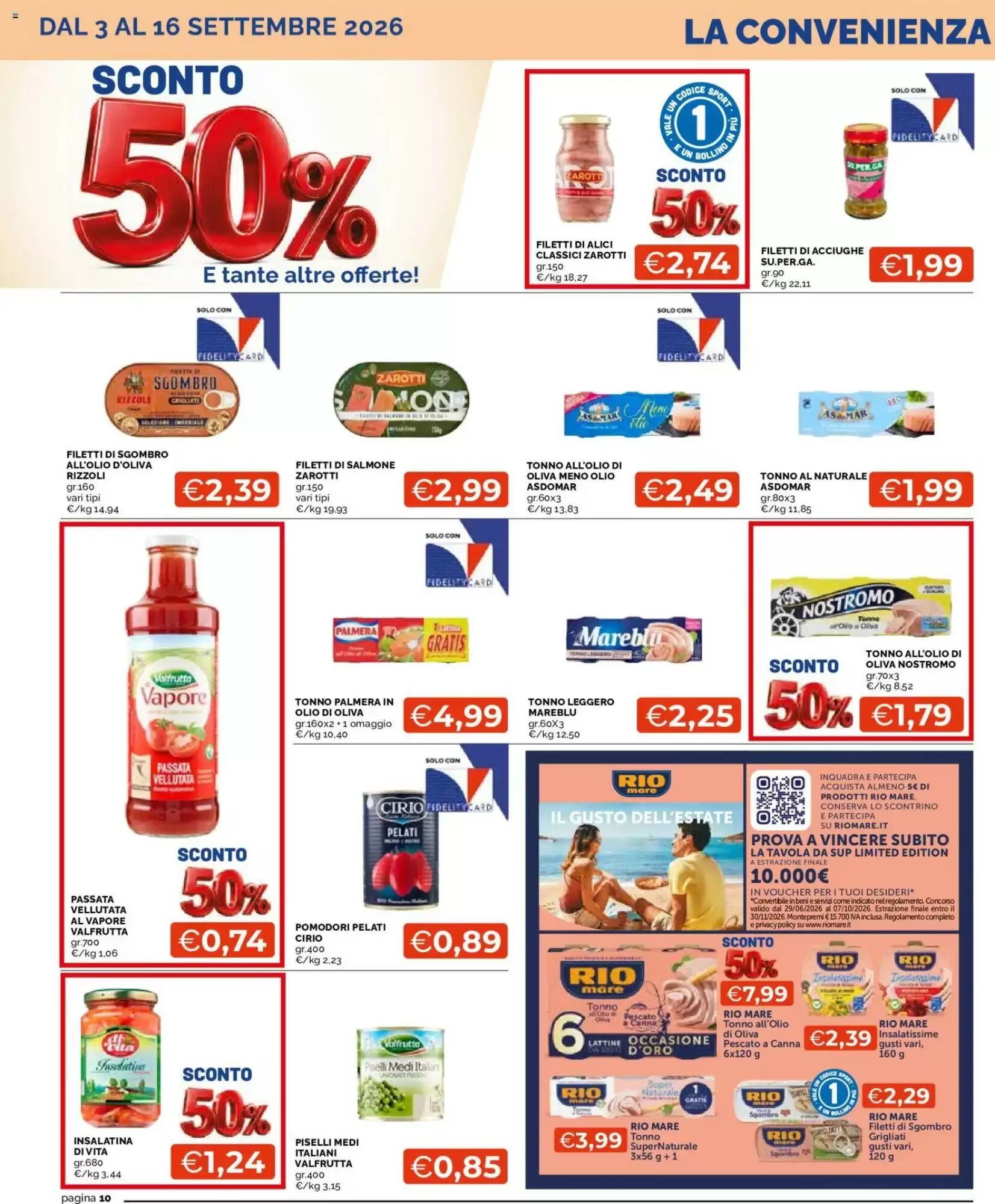 Volantino promozionale Mercatò  valide dal 03/09/2026 - Pagina 10.