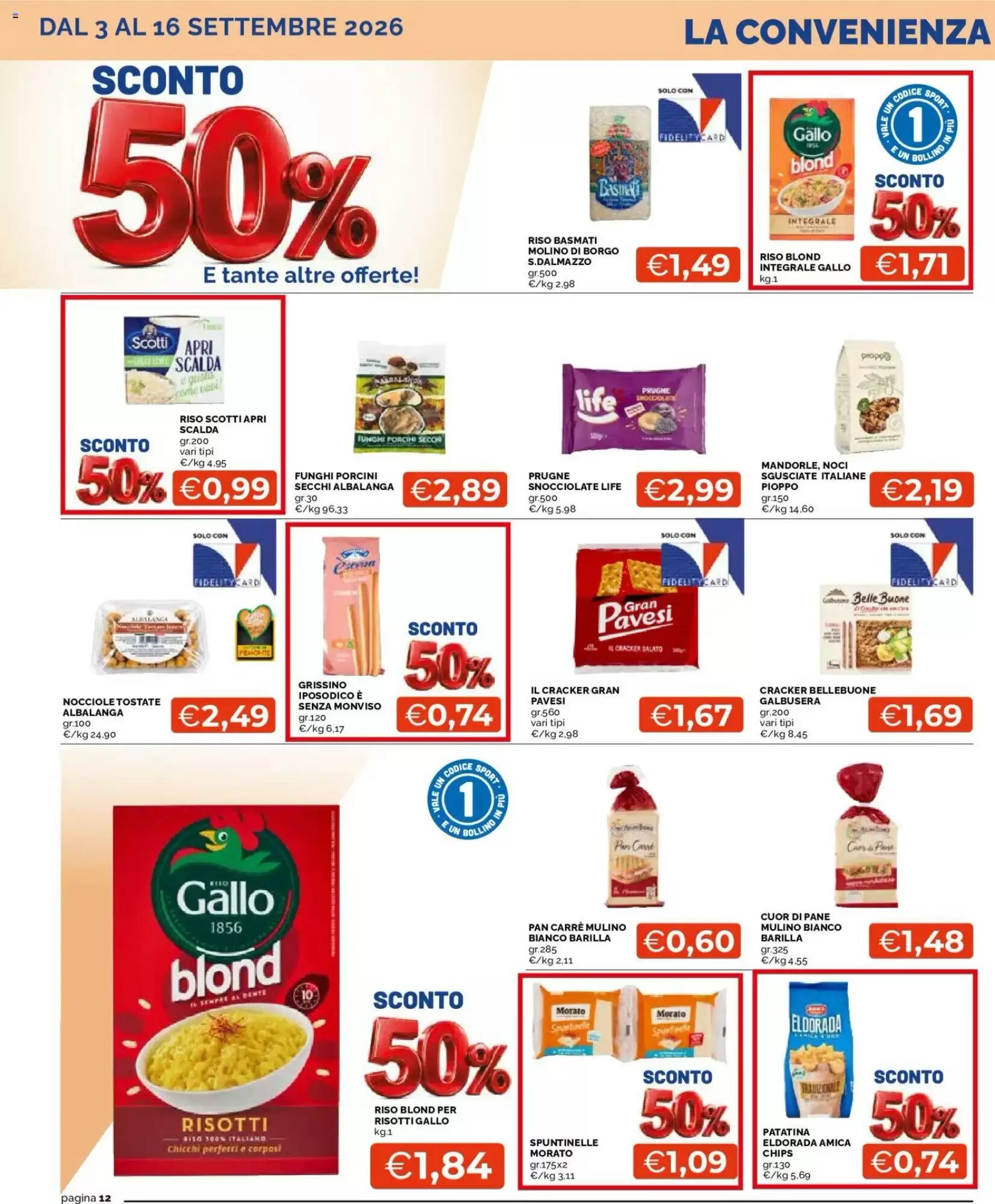 Volantino promozionale Mercatò  valide dal 03/09/2026 - Pagina 12.